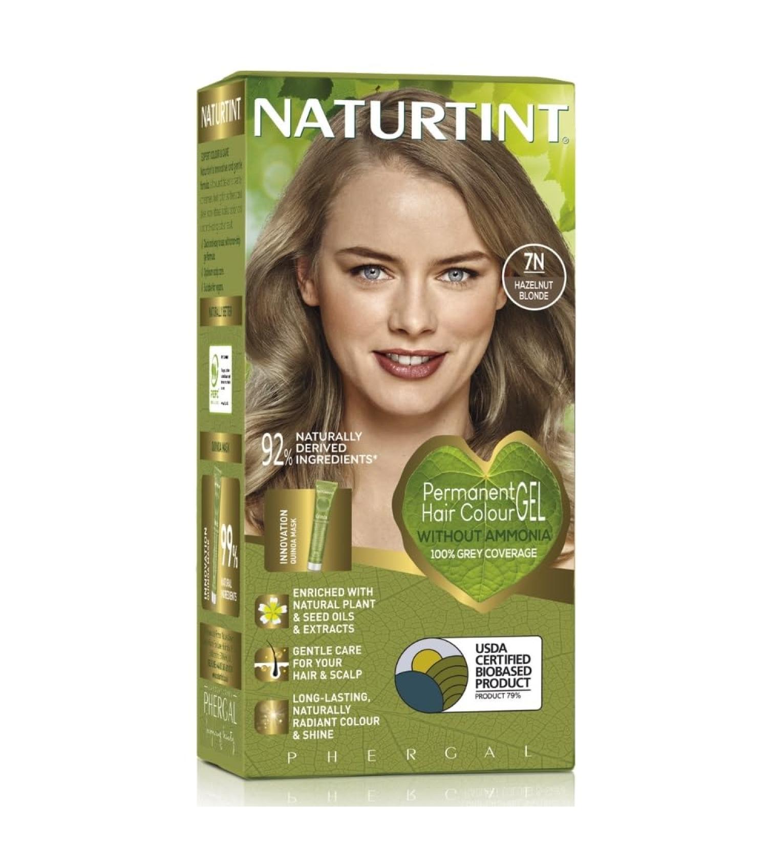 Naturtint Permanent Hair Colour 7N Hazelnut Blond - 170ml - Buy Online on GoSupps.com
