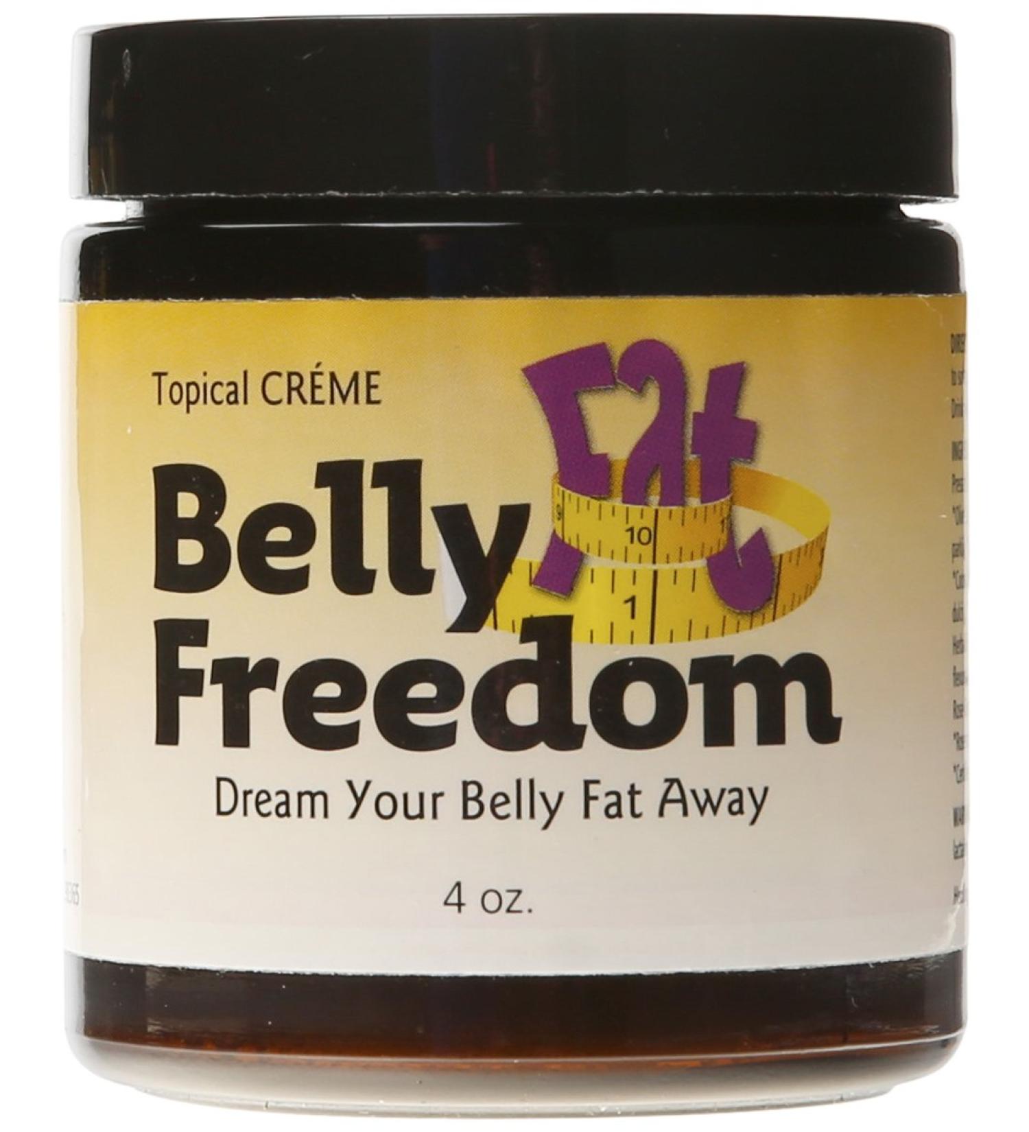 Belly Fat Freedom Creme - Effective 4 Ounce Solution for Weight Loss & Slimming - Shop Now International Shipping - Buy Online on GoSupps.com