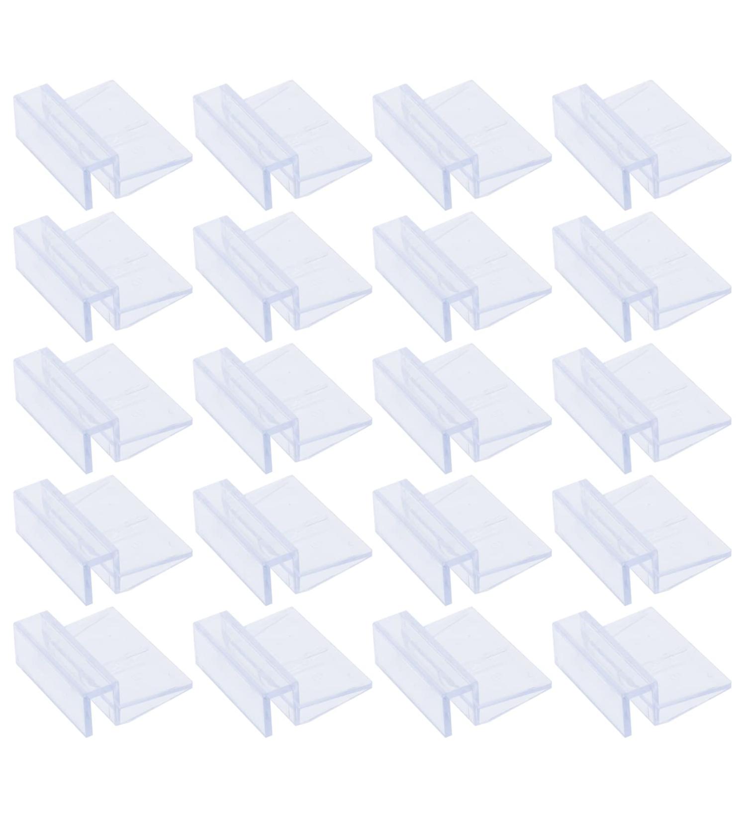 Mironey Acrylic Aquarium Glass Cover Clip - Support Holder for Rimless Aquariums 8mm - Buy Online on GoSupps.com