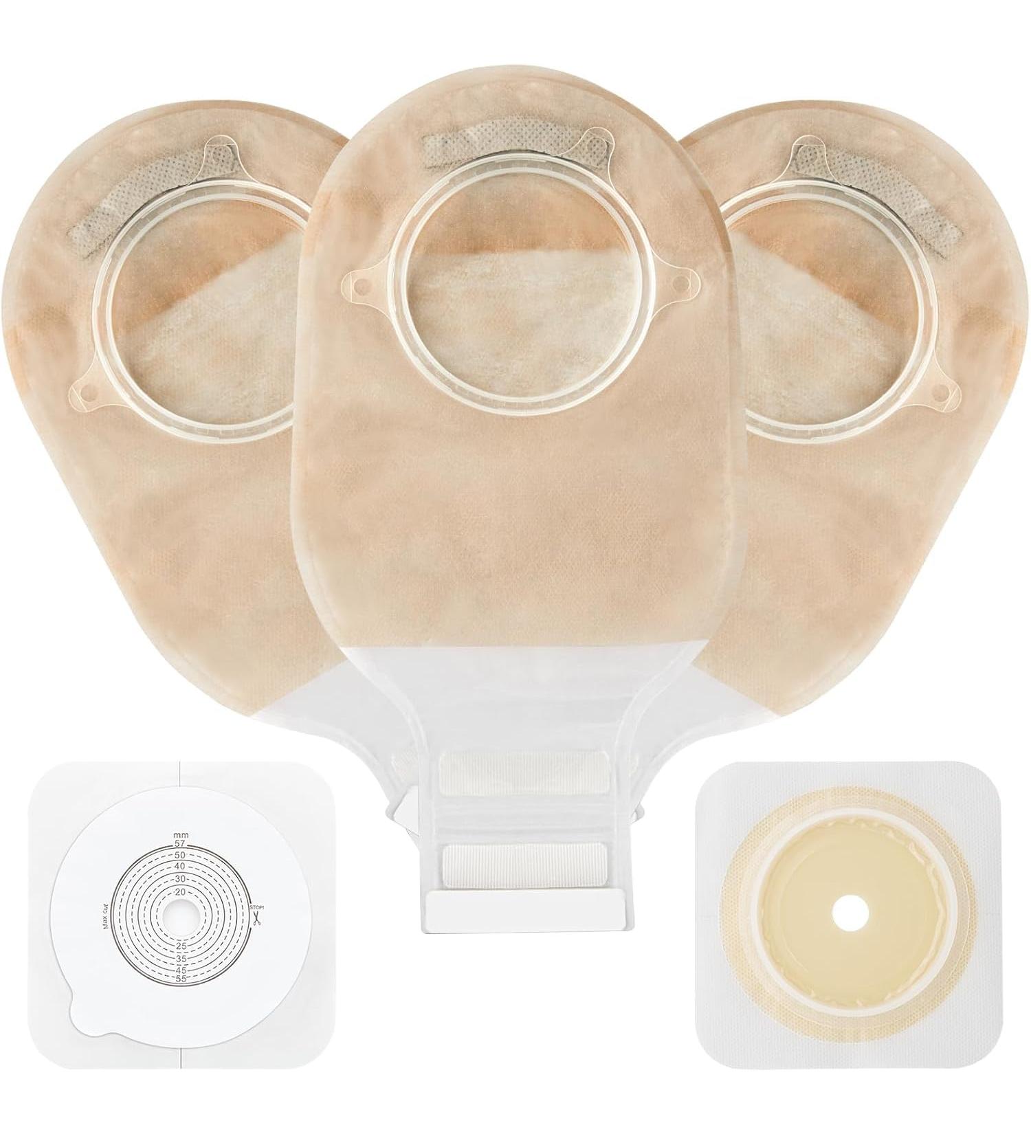Buy Two Piece Drainable Ostomy Bags | Colostomy & Ileostomy Supplies - Cut-to-Fit for Stoma Care | International Shipping Available - Buy Online on GoSupps.com