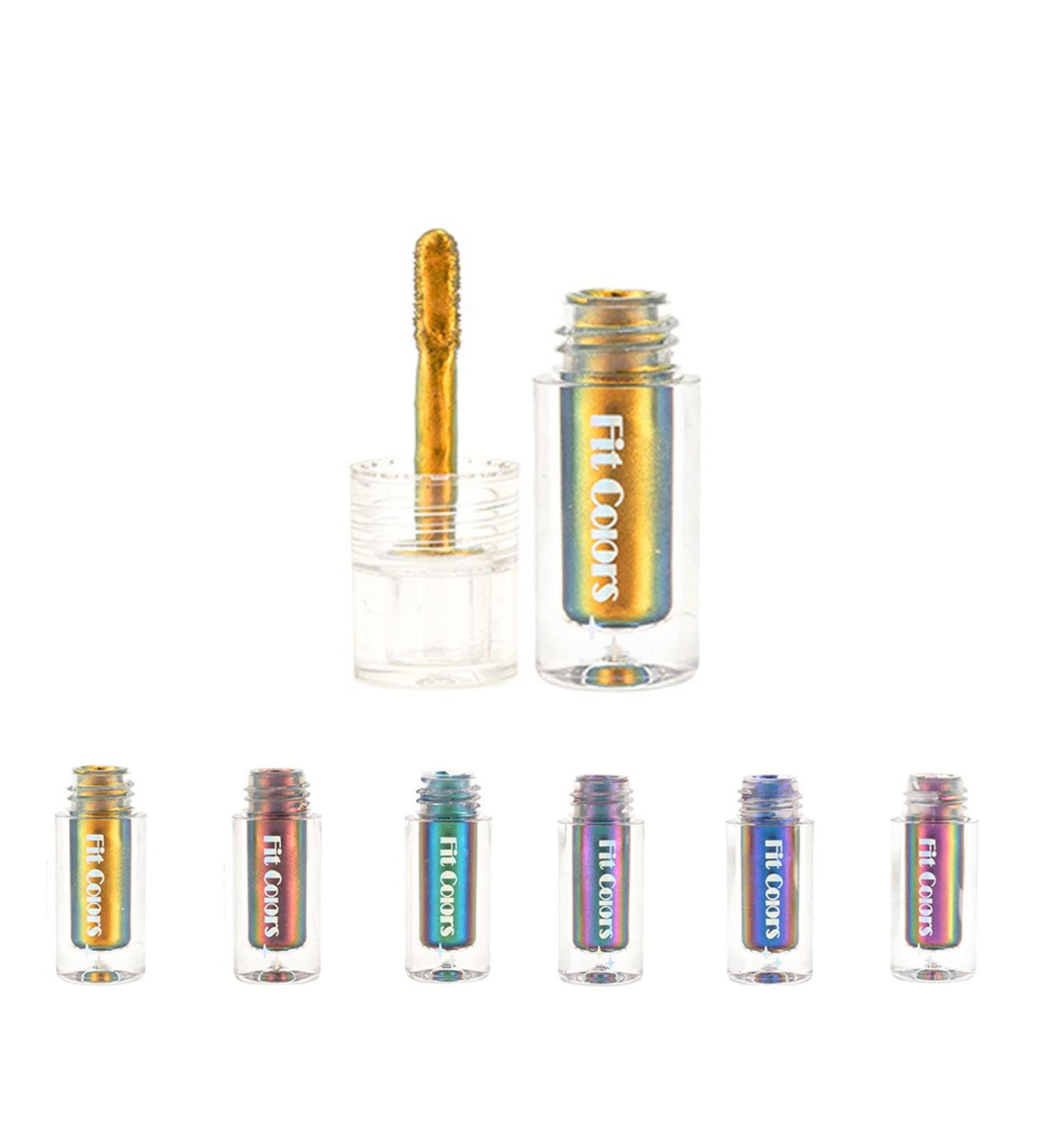 Herbaluxy Multi Chrome Liquid Lipstick & Eyeshadow Stick Set - Chic-Chat Chrome Shades | Herbaluxy Chrome Lipstick - Buy Online on GoSupps.com