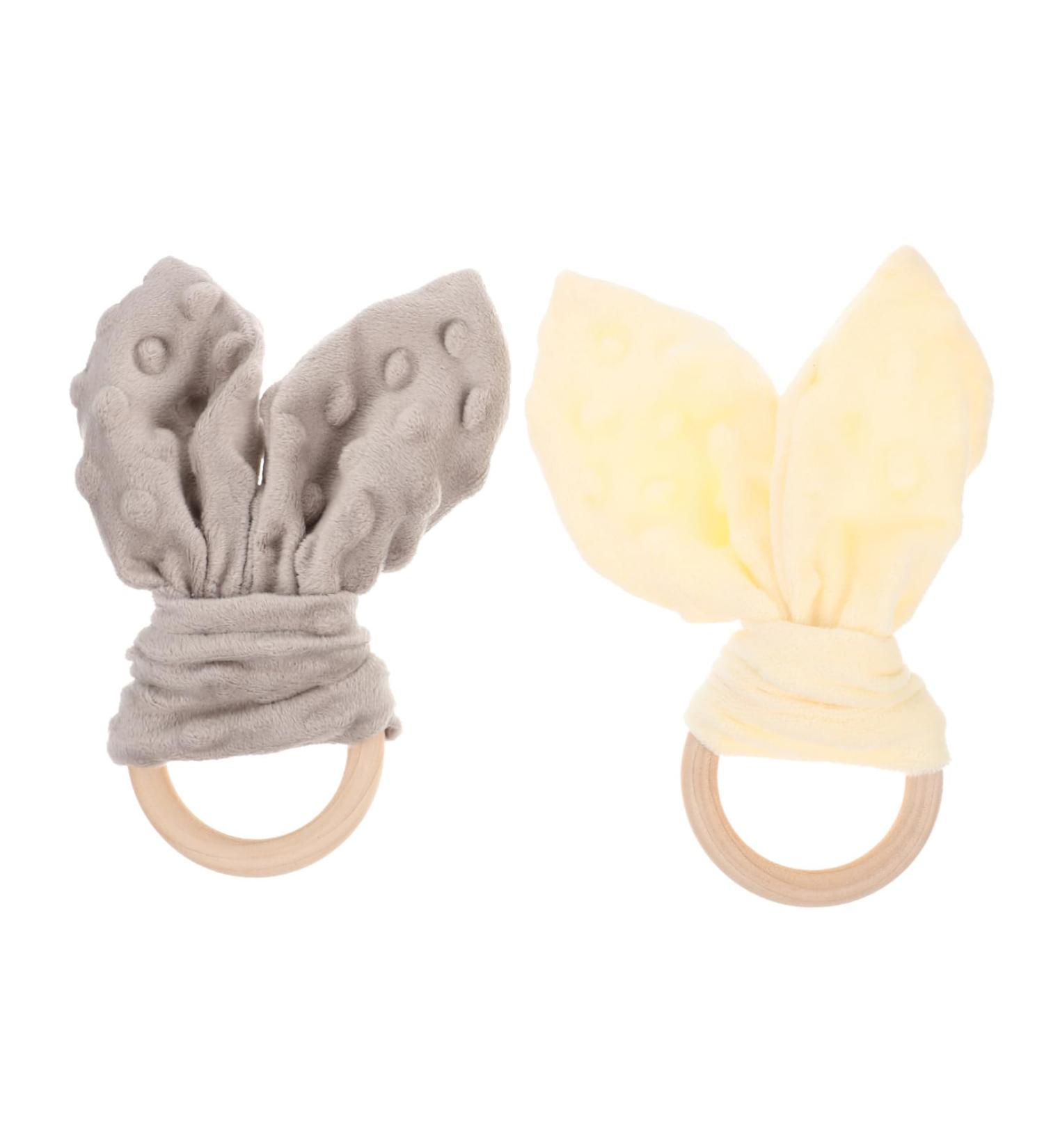 Vaguelly Portable Cuddly Towel & Bite Ring Set - Comfortable Safe and Practical for All Ages | International Shipping - Buy Online on GoSupps.com
