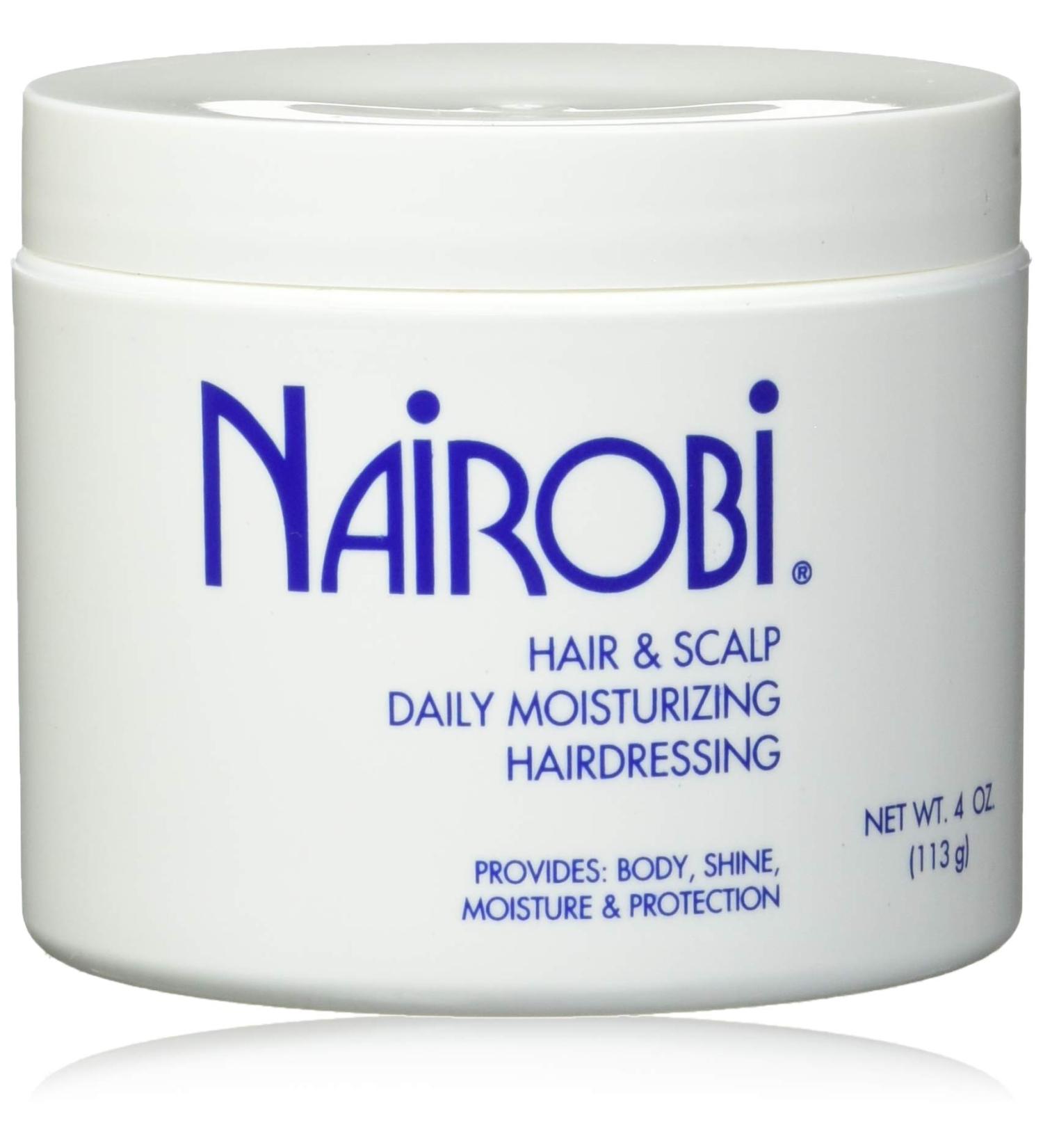 Nairobi Hair and Scalp Daily Moisturizing Hairdressing - Unisex 4 oz | Best International Shipping - Buy Online on GoSupps.com