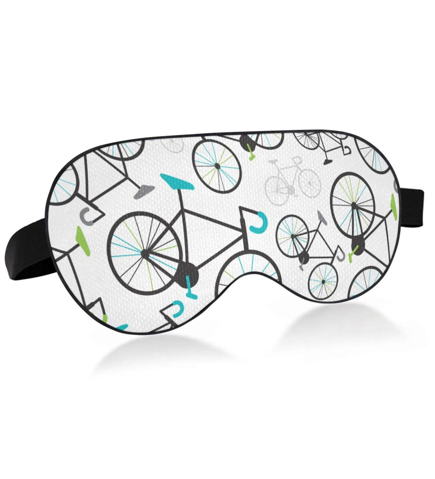 Haskirky Light Blocking Breathable Eye Mask - Adjustable for Adults, Ideal for Travel, Meditation, and Deep Sleep - Cartoon Pattern - Buy Online on GoSupps.com