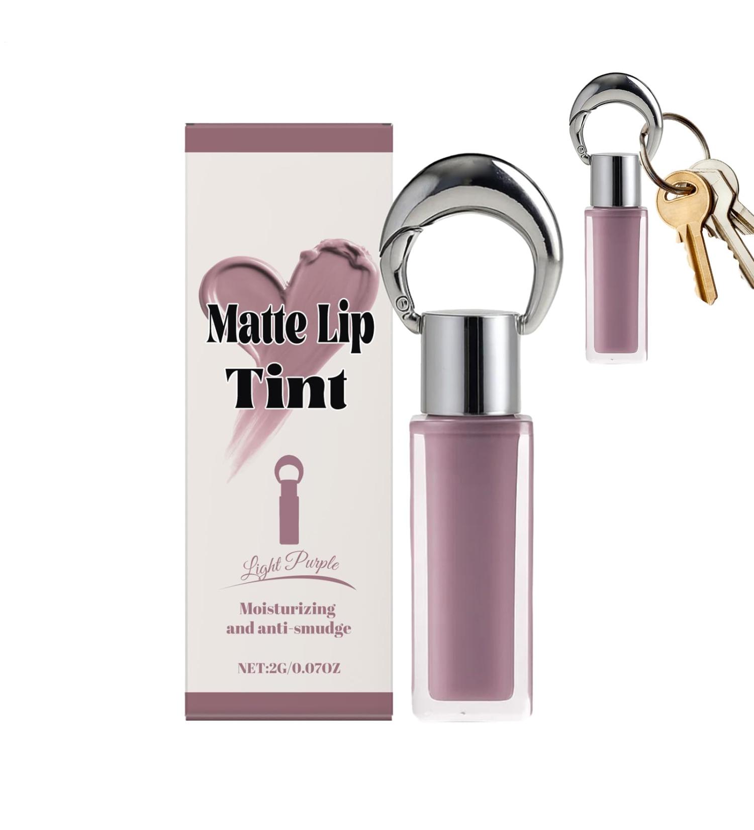 Yhsioaklo Shiny Lip Gloss Highly Pigmented Shiny Lip Gloss for Teens Friends Family Stage Performances Photo Props Light Violet - Buy Online on GoSupps.com