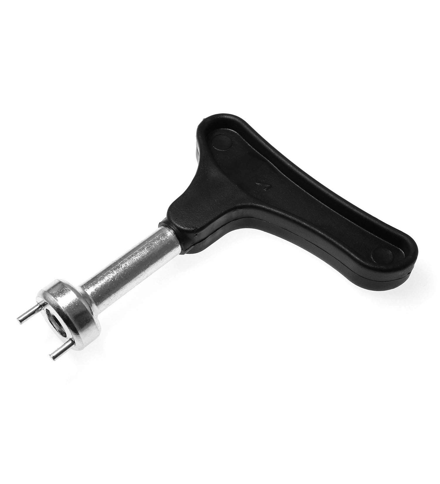 RLECS Steel Golf Spike Wrench - 10cm, 2 Pins - Nail Extractor & Shoes Remover Tool - Buy Online on GoSupps.com