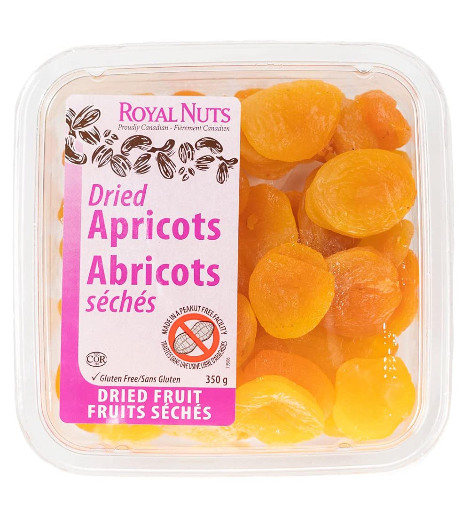 ROYAL NUTS Dried Apricots 350 Grams - Buy Online on GoSupps.com