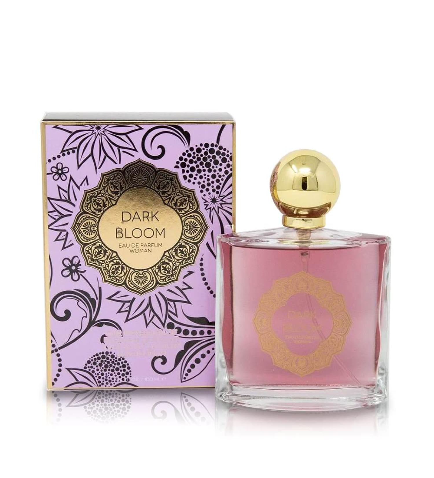 NovoGlow Dark Bloom-Eau De Parfum Spray Perfume Fragrance For Women- Daywear Casual Daily Cologne 3.4 Oz Bottle- Ideal EDP Beauty Gift for Birthday Anniversary