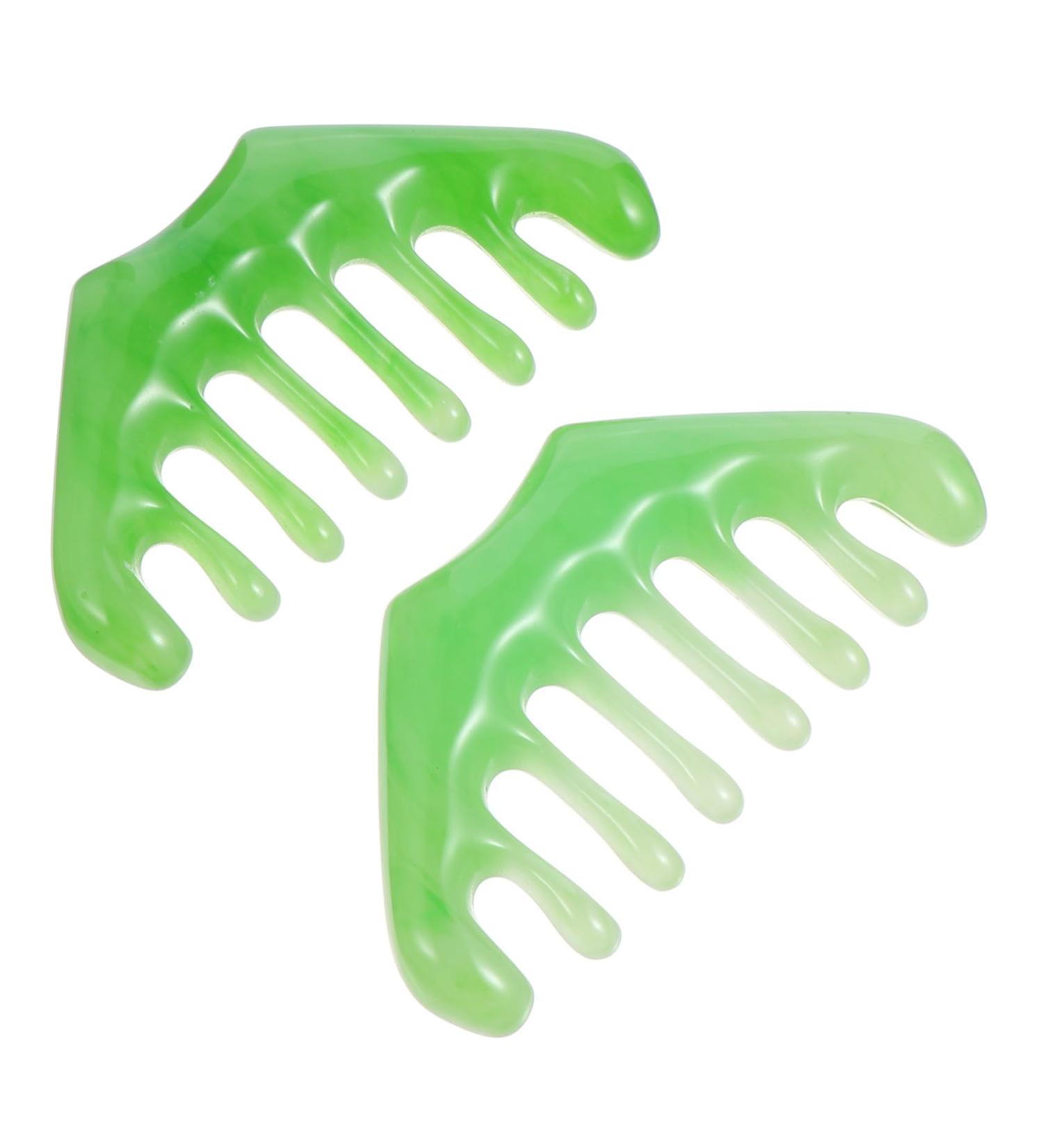 Beavorty 2-in-1 Massage Comb & Gua Sha Scraper Tool - 8 Teeth Body & Scalp Massager for Natural Healing - Buy Online on GoSupps.com