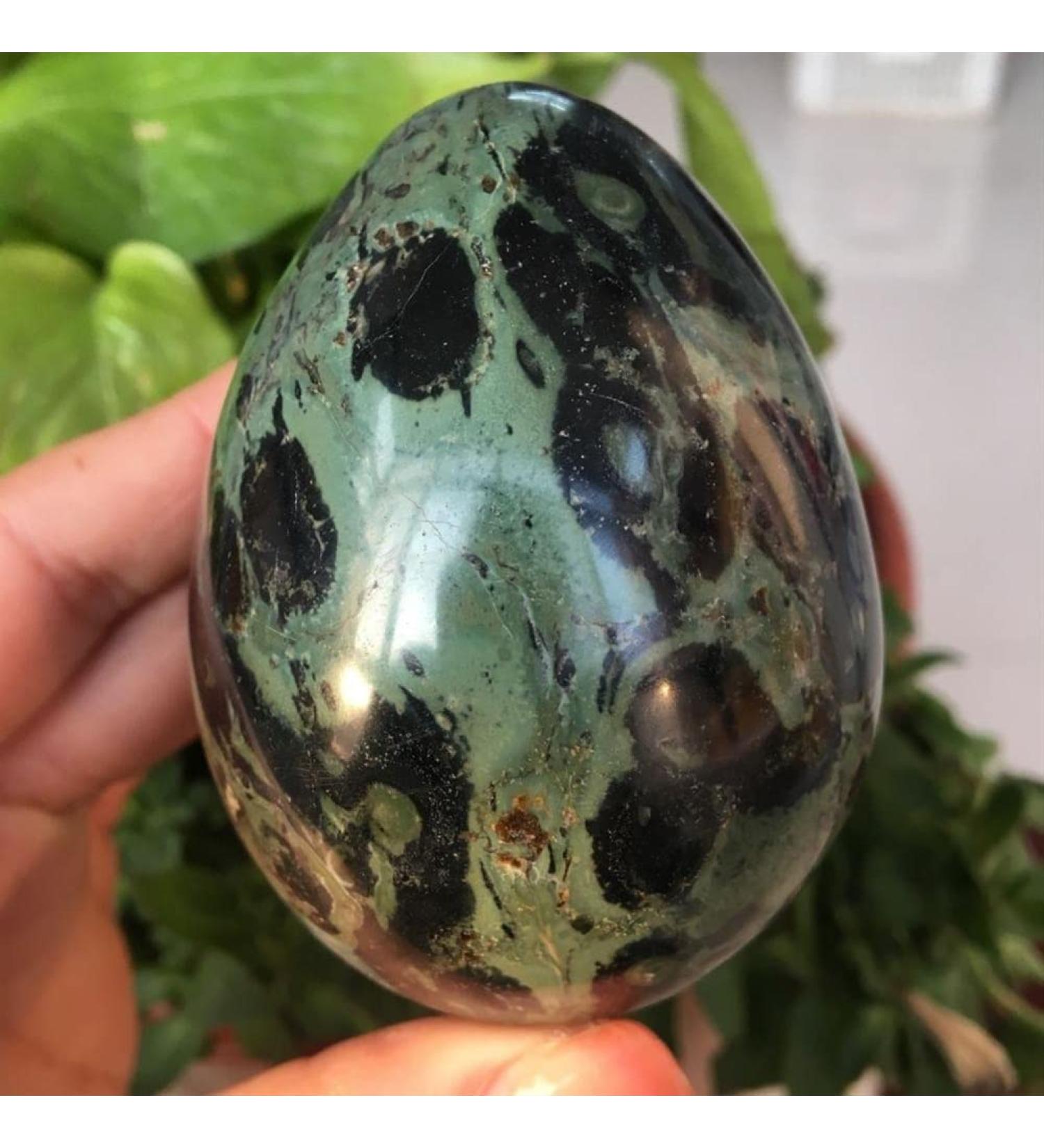 Natural Jasper Crystal Oval 240-260g Suitable for Home Raw Stones and Minerals Home Goods - Buy Online on GoSupps.com