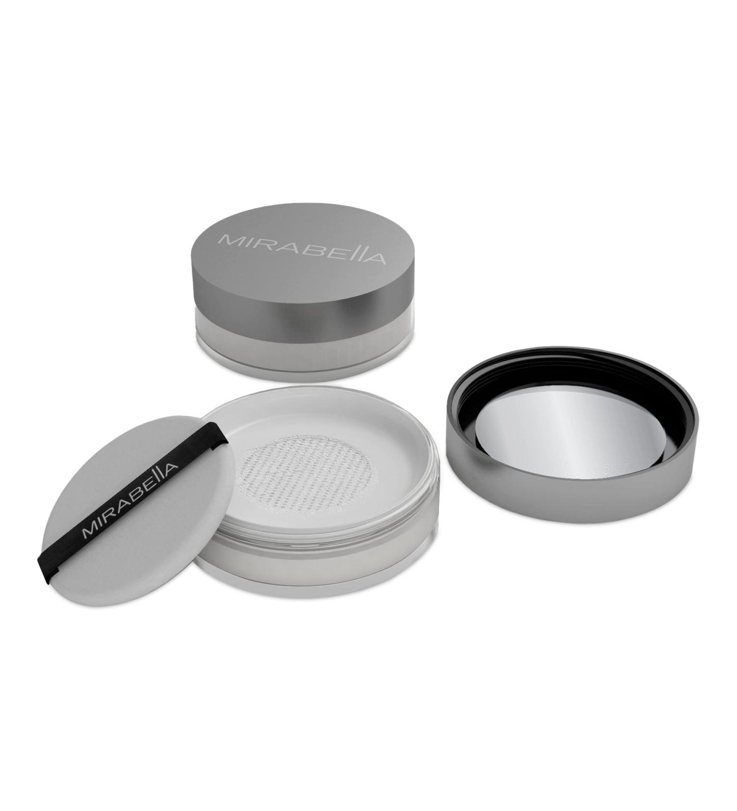 Mirabella Perfecting Loose Powder - HD Matte Finish Translucent Setting Powder Antioxidant-Infused with Peptides for Age-Defying Oil Control | Shop Internationally Now - Buy Online on GoSupps.com
