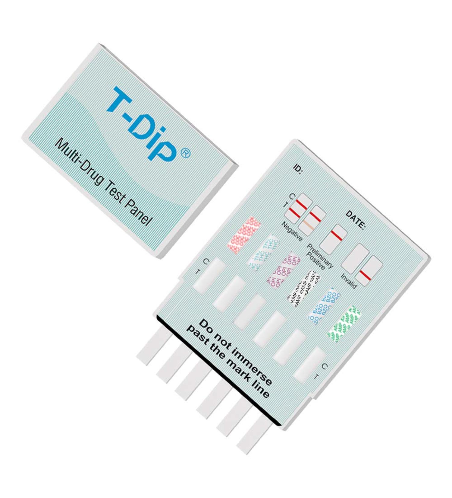 Prime Screen 12 Panel Drug Test Kit - Highly Sensitive Urine Dip Testing - 25 Pack - Buy Online on GoSupps.com