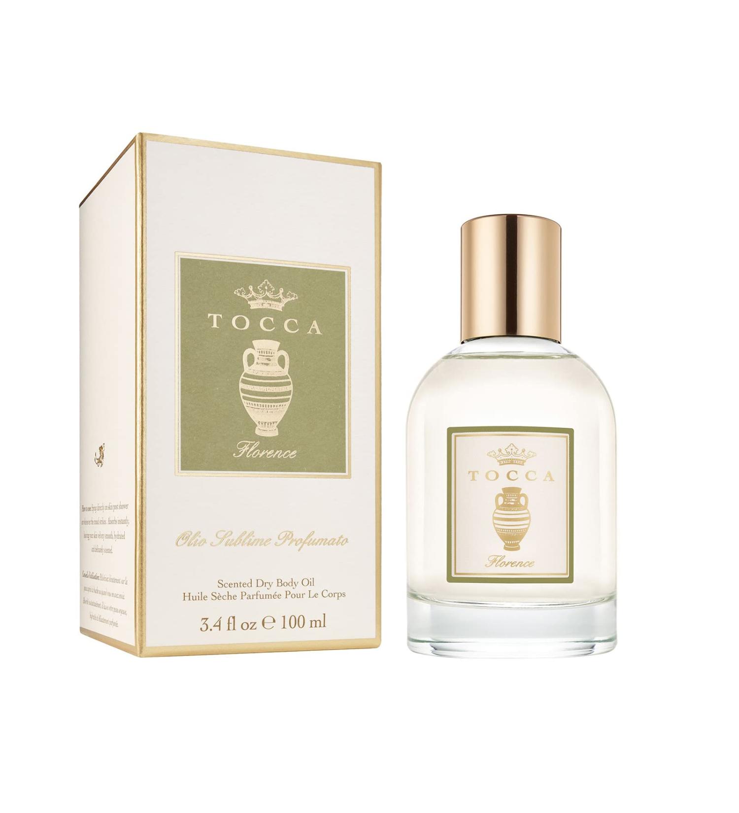 Tocca Florence Scented Dry Body Oil 3.4 Fl Oz - Premium Body Fragrance with Bergamot Pear & Gardenia | Buy Internationally - Buy Online on GoSupps.com