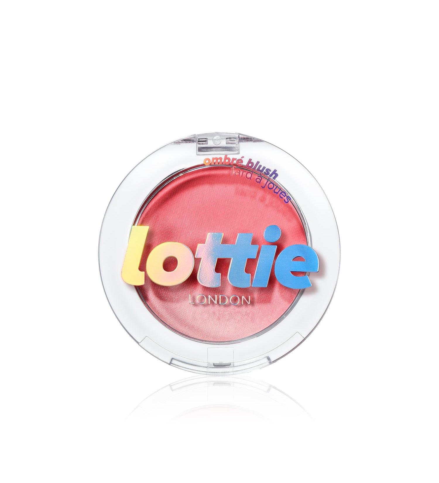 Lottie London Ombr Blush in Exposed Lightweight & High Pigmented Powder Blusher for a Healthy Flush of Natural Buildable Color Ombre Blush - Exposed - Buy Online on GoSupps.com
