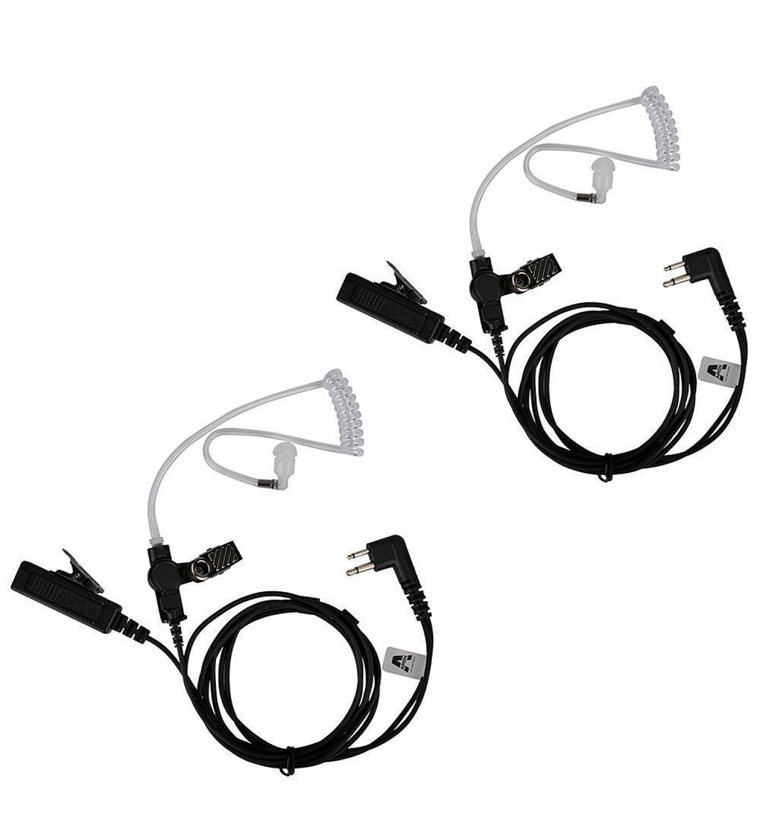 AIRSN 2 Pin Earpiece Headset for Motorola CP200 GP300 CLS1110 CLS1410 - Pack of 2 - Buy Online on GoSupps.com