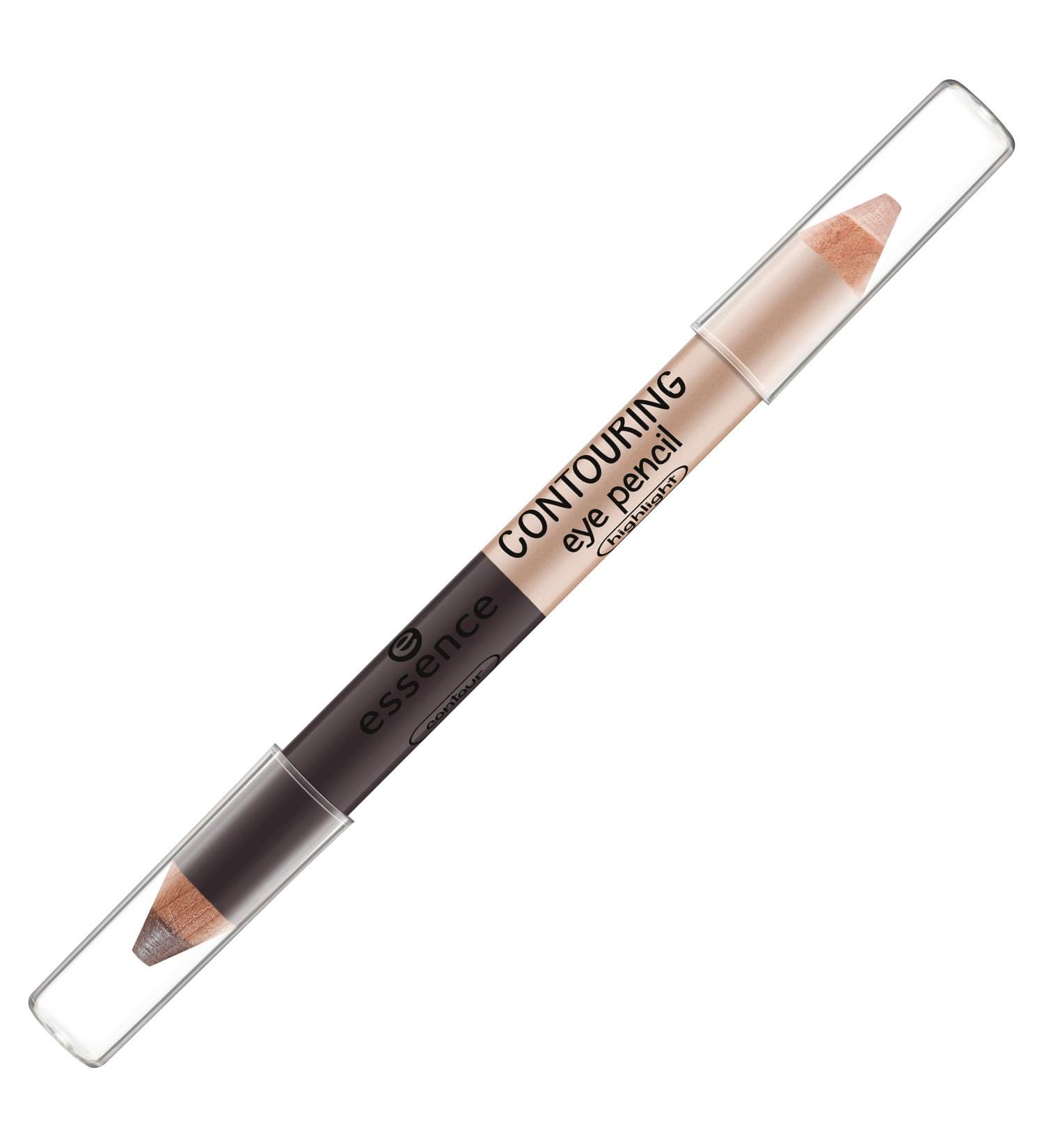 essence - contouring eye pencil - 02 chocolate meets vanilla