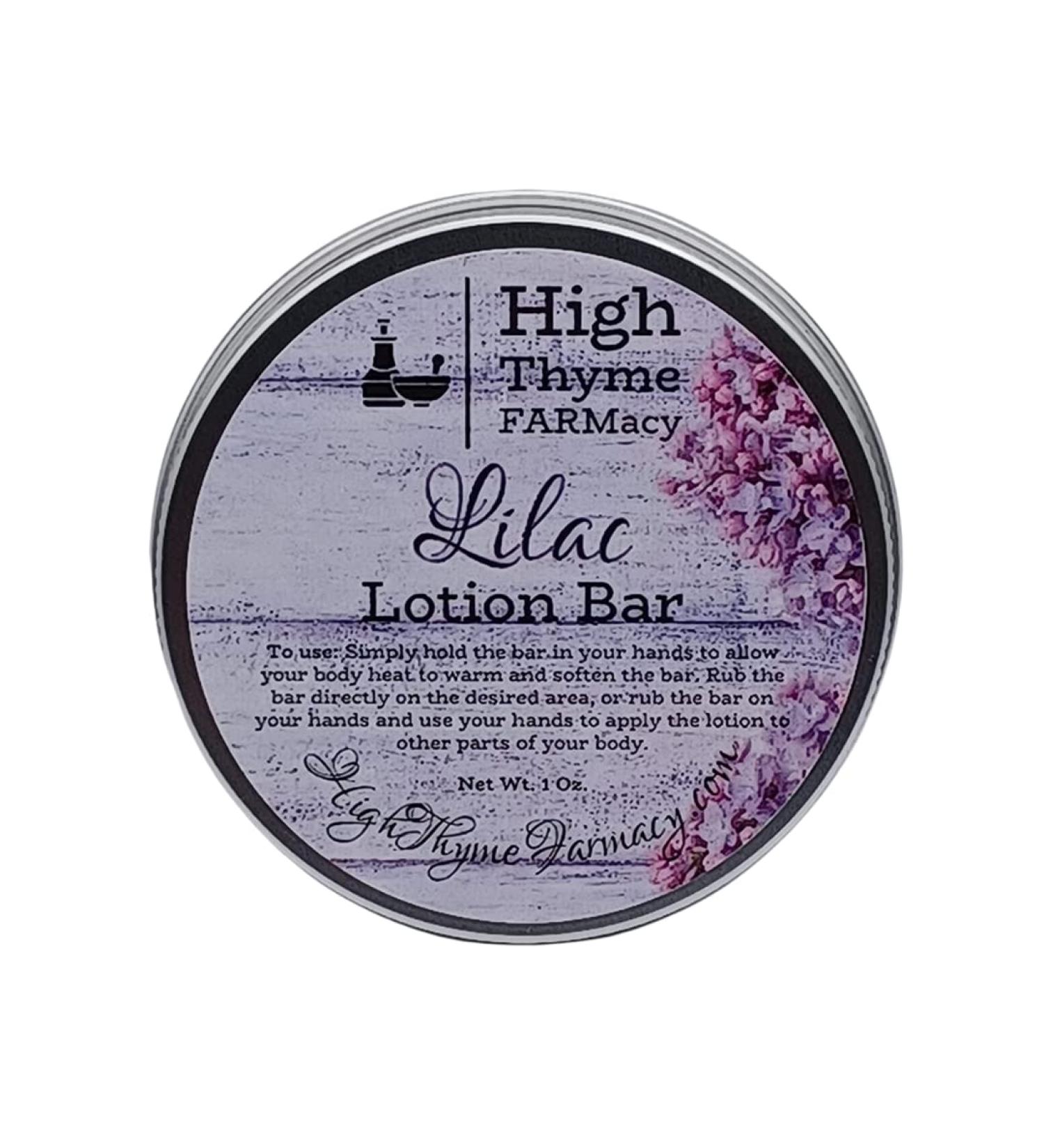 Lilac Moisturizing Lotion Bar - 1.5 Ounce Waterless Lotion for Dry Skin - Hydrating & Eco-Friendly International Shipping - Buy Online on GoSupps.com