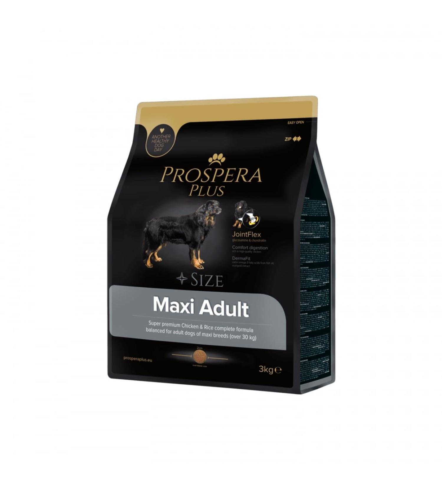 Prospera Plus Food for Adult Dogs Large Breed Maxi Adult Superpremium Chicken and Rice 3KG