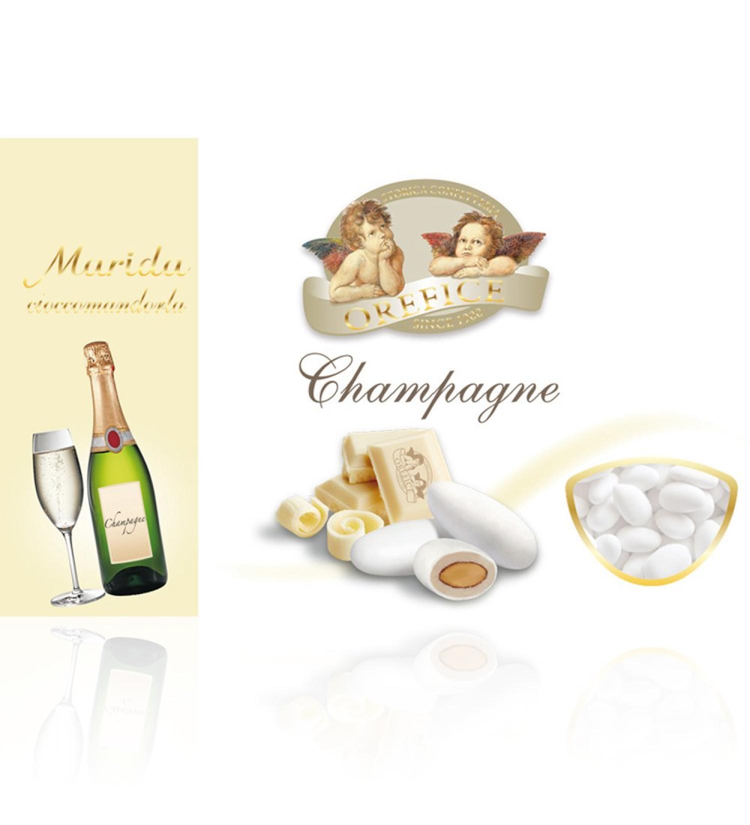 Champagne Flavoured Sugared Almonds 500g (90 Units)