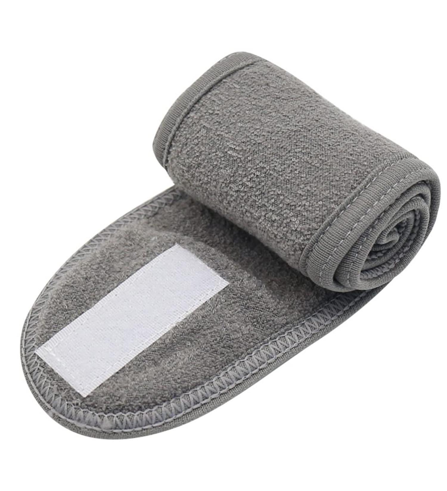 Androxeda Terry Cosmetics Headband | Hair Protection Band with Velcro | Washable Makeup & Yoga Accessory - Buy Online on GoSupps.com