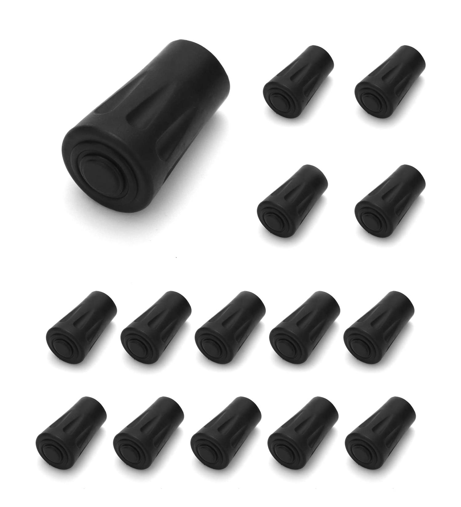 QWORK 15 Pieces Rubber Buffers for Hiking & Trekking Poles (11mm) - Durable & Reliable Accessories for Outdoor Adventures - Buy Online on GoSupps.com