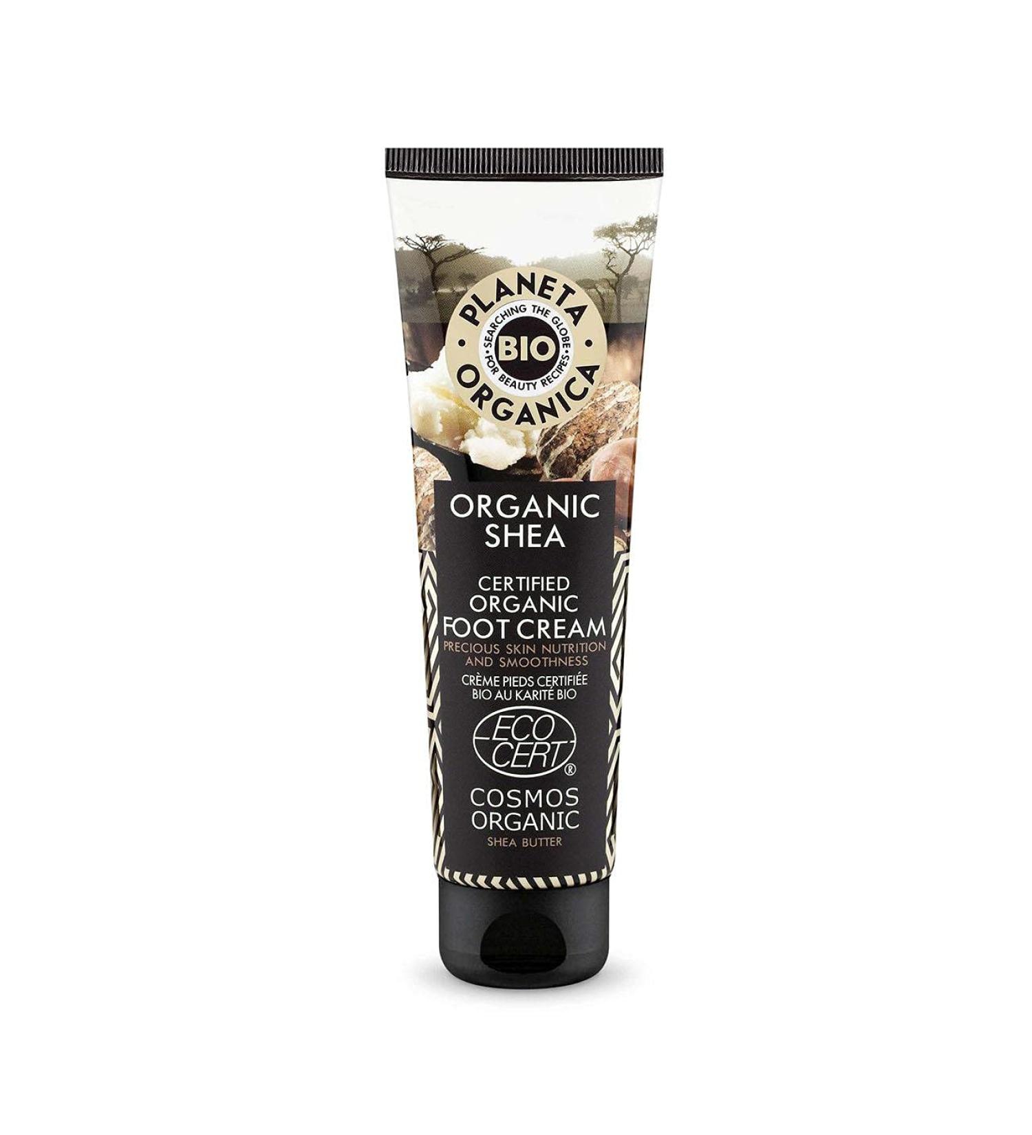 Organic Shea Butter Foot Cream 75 ml