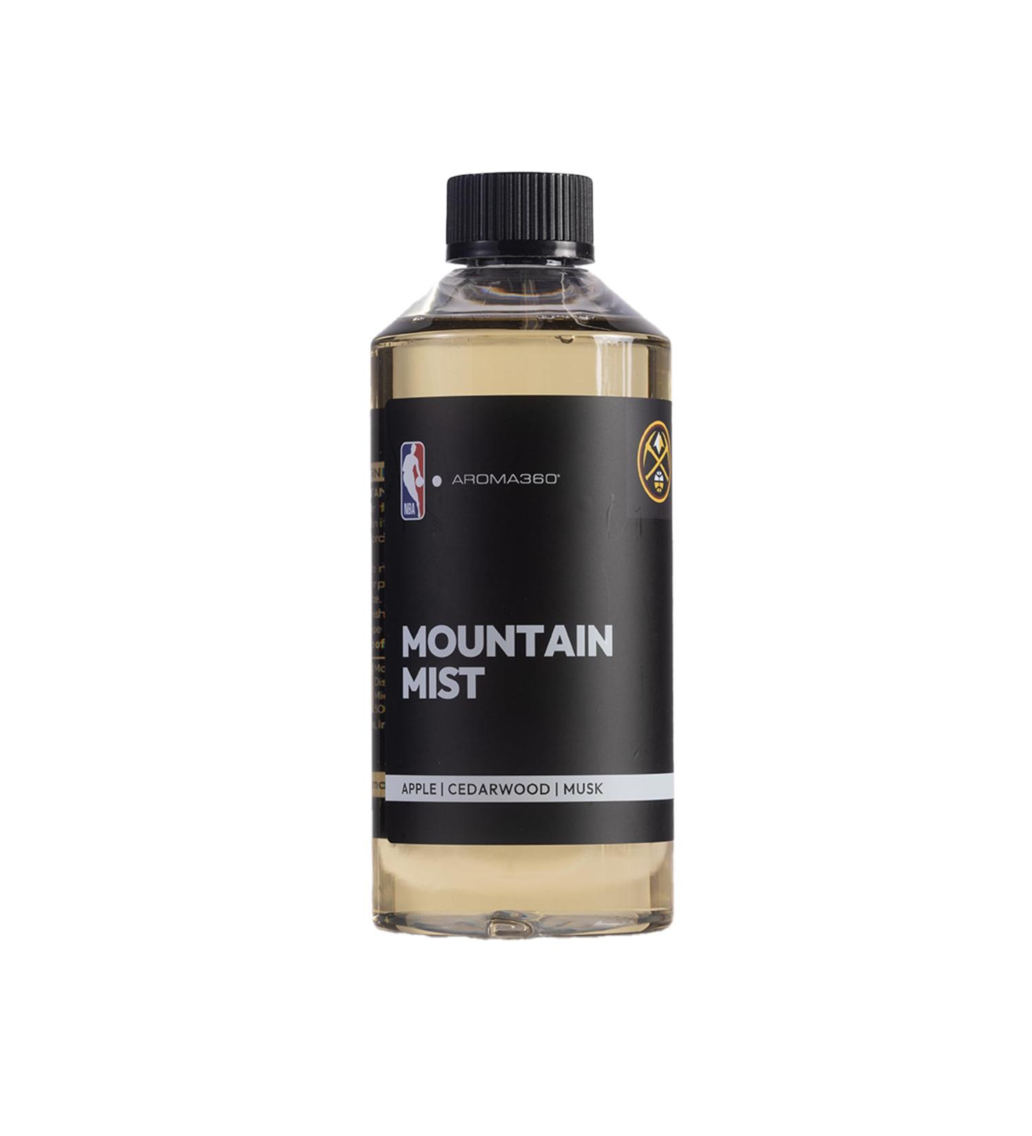 Aroma360 x NBA - Denver Nuggets - Mountain Mist Oil Blend - Luxury Aromatherapy Scent Oil with Notes of Fir Needle, Cedarwood, and Musk 16.9 fl oz, 500mL