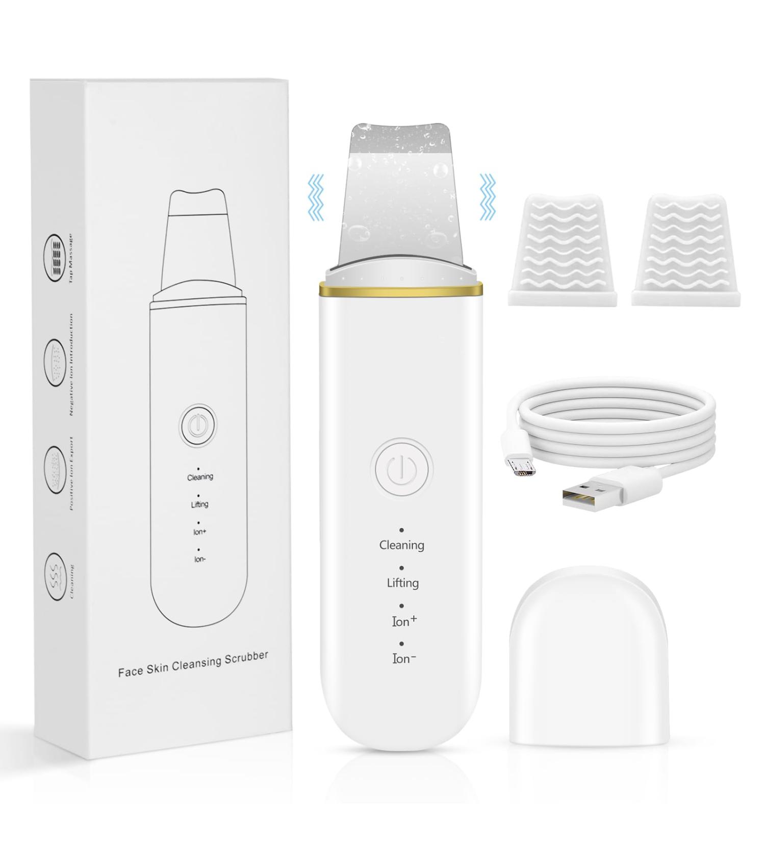 ACWOO Skin Scrubber - Face Spatula & Blackhead Remover Tool for Deep Cleansing | Pore Cleaner & Extractor | International Shipping Available - Buy Online on GoSupps.com