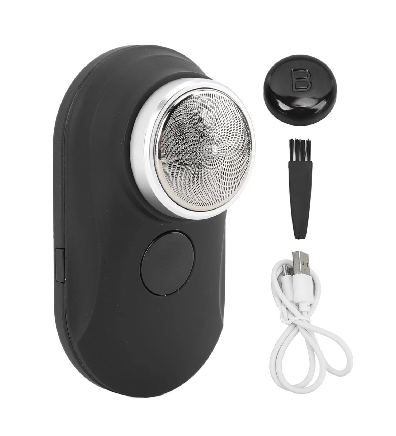 Electric Beard Clipper - Mini Pocket Size Shaver with Digital Display for Men | USB Rechargeable Clipper - Buy Online on GoSupps.com