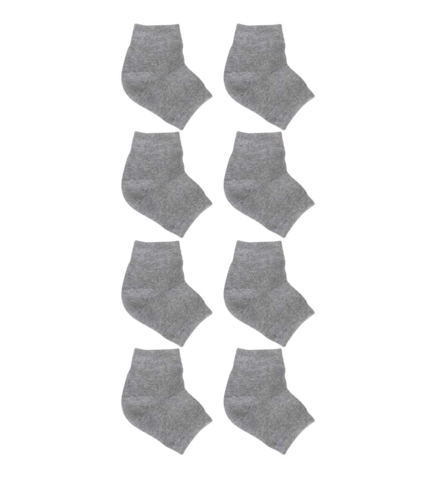 minkissy 4 Pairs Mens Sock Women Socks Moisturizing Socks Gel Heel Sleeves Feet Cracked Socks Man Socks Moisturizing Gel Socks Ankle Socks Anti-Crack Socks Ripstop Socks Foot Socks Ordinary - Buy Online on GoSupps.com