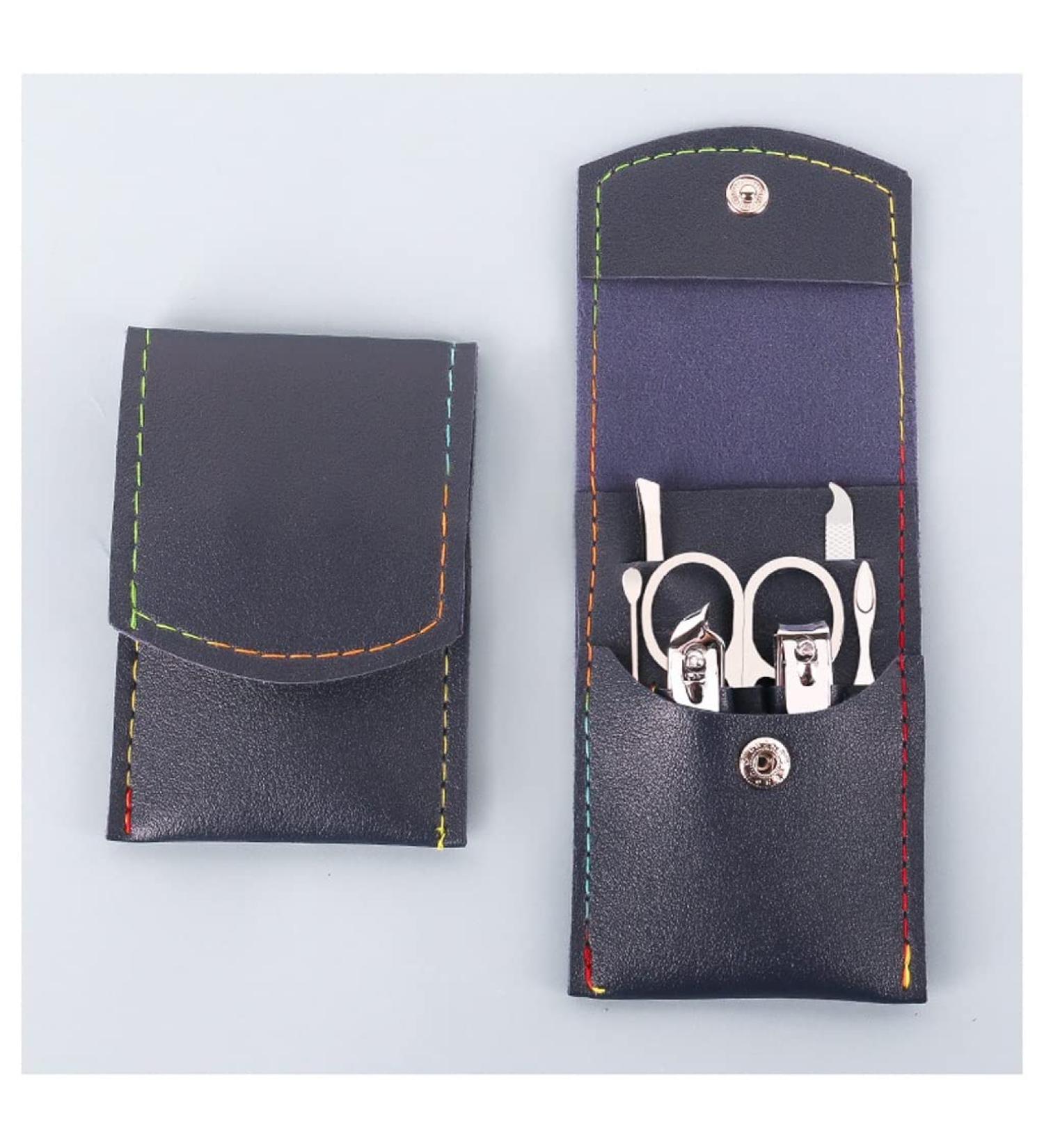 Manicure Kit Portable 7-Piece Nail Clippers Set Simple Manicure Tool for Office Bedroom Indoor Travel Nail File Tool Nail Care Set Nail Clippers Kit (Color : B) - Buy Online on GoSupps.com