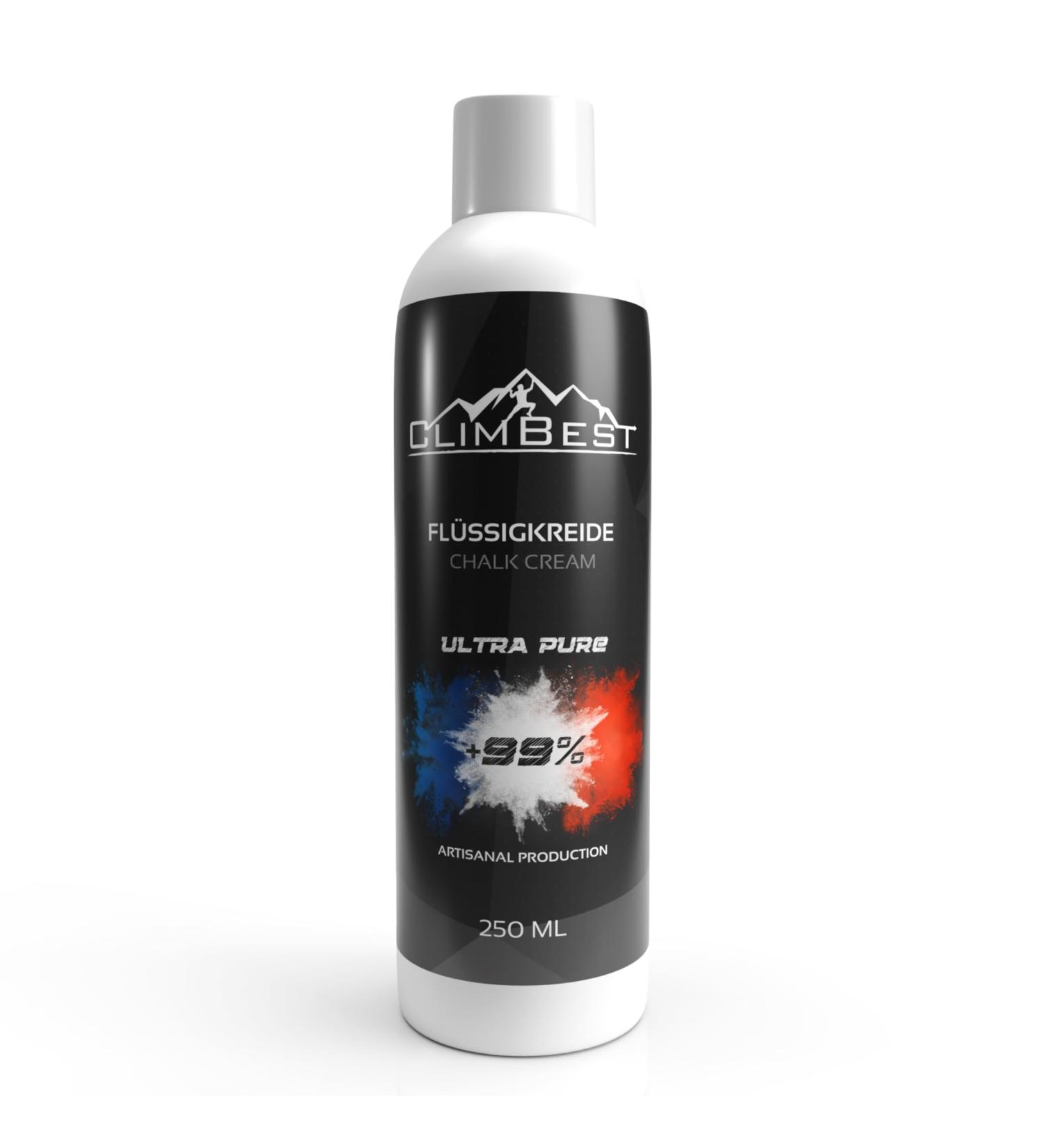 Climbest Ultra Pure Liquid Chalk 250ml/500ml/1L - Maximum Grip for Climbing Gymnastics & Workout - pH Neutral - Buy Online on GoSupps.com