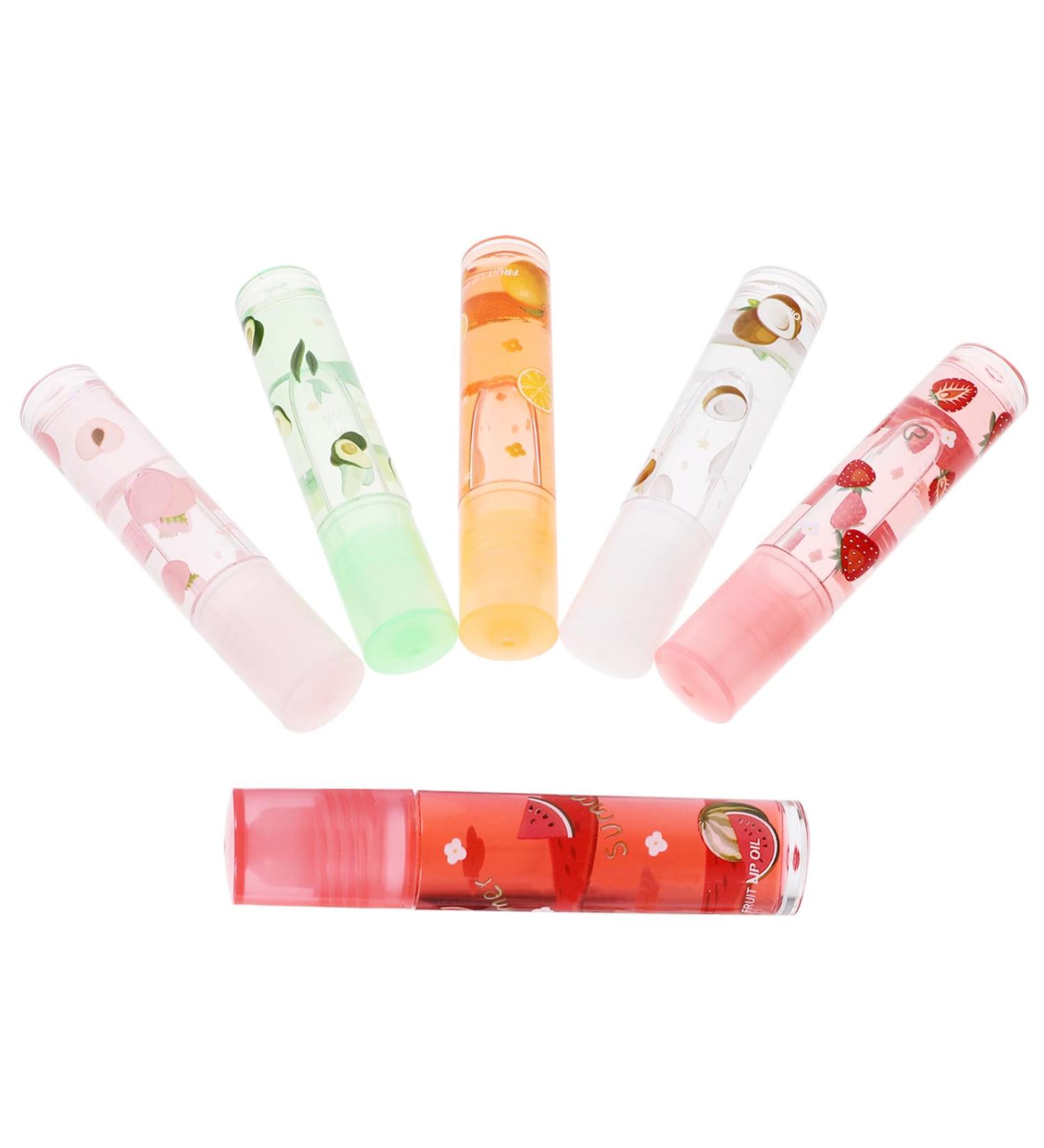 Gatuida 6pi ces Soin Hydratant L vres Saveur Fruit e Transparent Set Portable Pour Filles Et Femmes Teintes Nourrissantes Et L g res - Buy Online on GoSupps.com