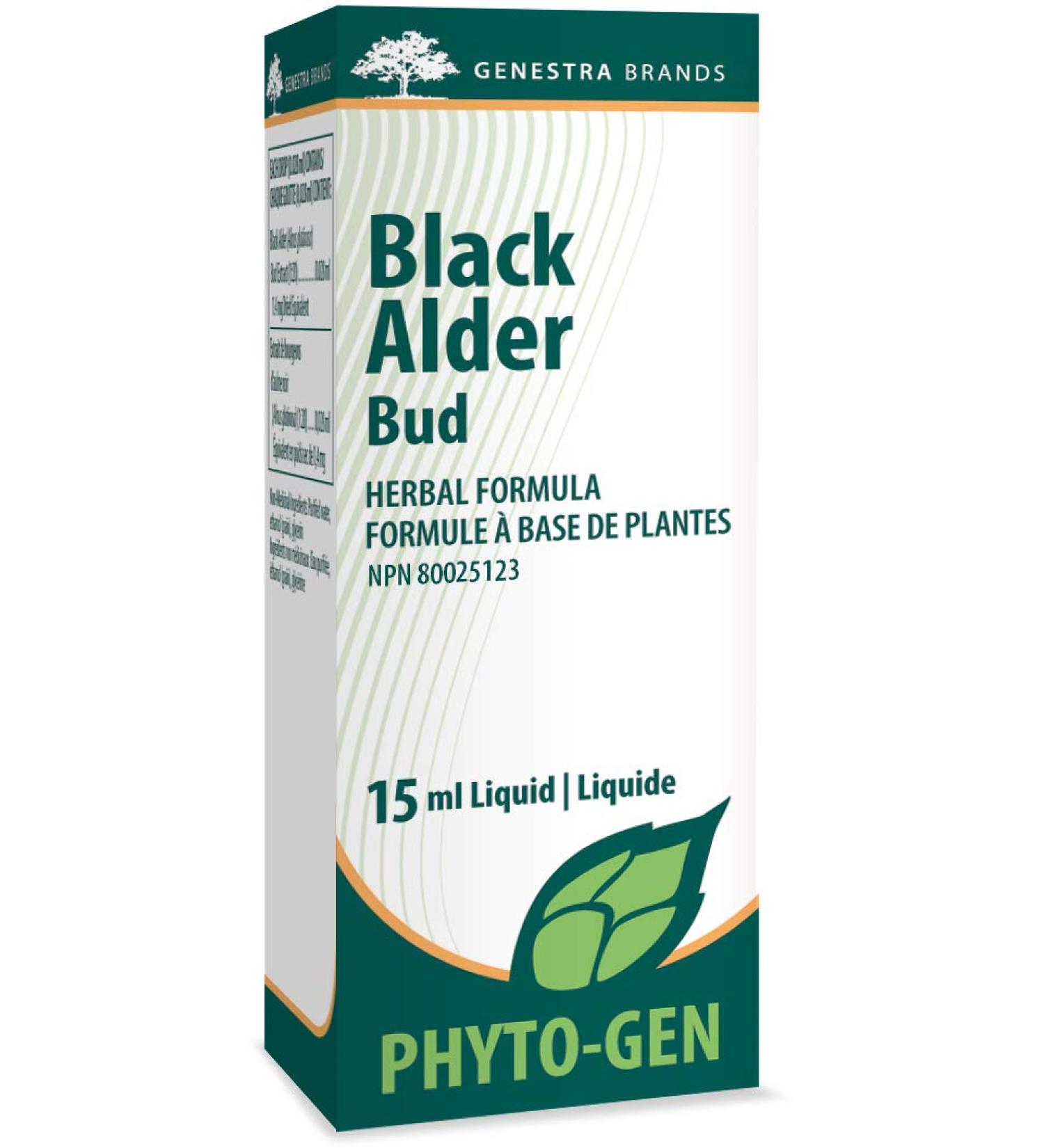 Genestra Brands - Black Alder Bud - Herbal Supplement - 15 ml Liquid - Buy Online on GoSupps.com