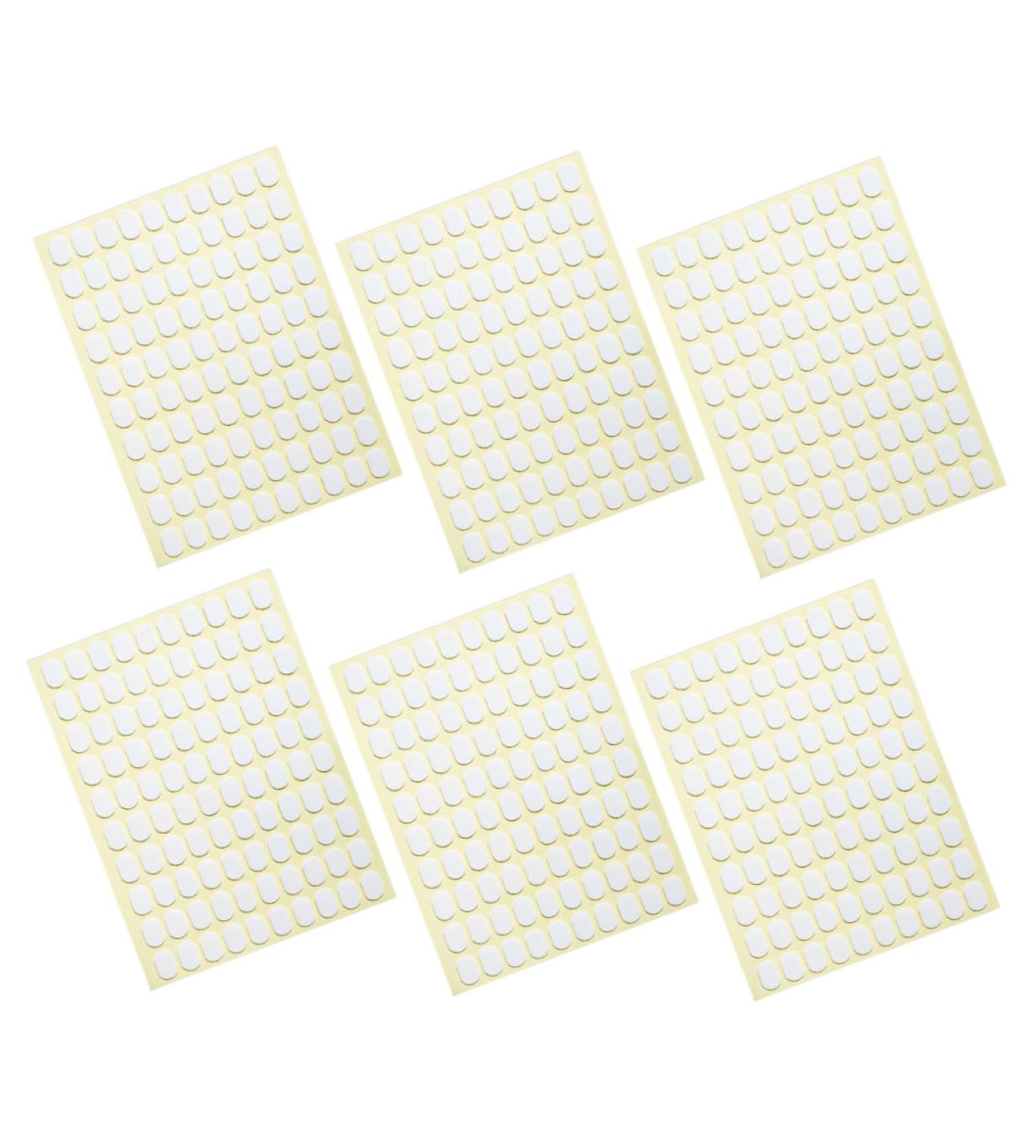 HAPINARY 6 Sheets Nail Pad Double-sided Tape Transparent Stickers Nail Stickers for Press Ons Nail Stickers for Nail Art Nail Art Stickers Nail Stand Stickers White Double Sided Tape - Buy Online on GoSupps.com