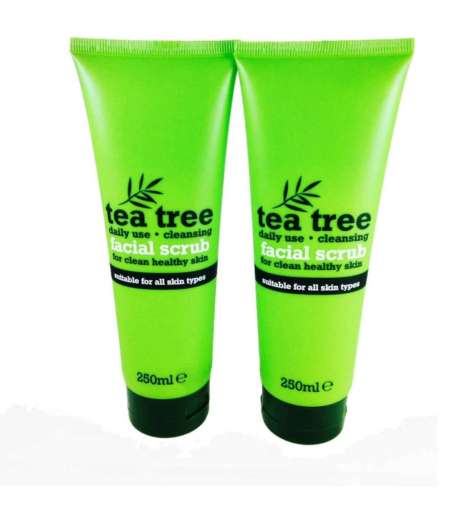 Tea Tree Facial Scrub 250ml Pack of 2
