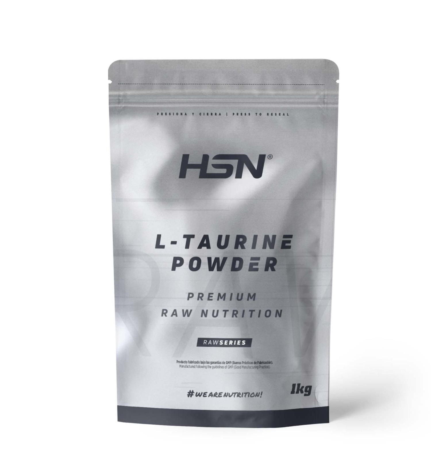  HSN HSN L-Taurine Powder | 1kg 1000 Taurine per Container | 3g Taurine per Daily Dose | 100% Pure No Additions or Excipients | - Buy Online on GoSupps.com