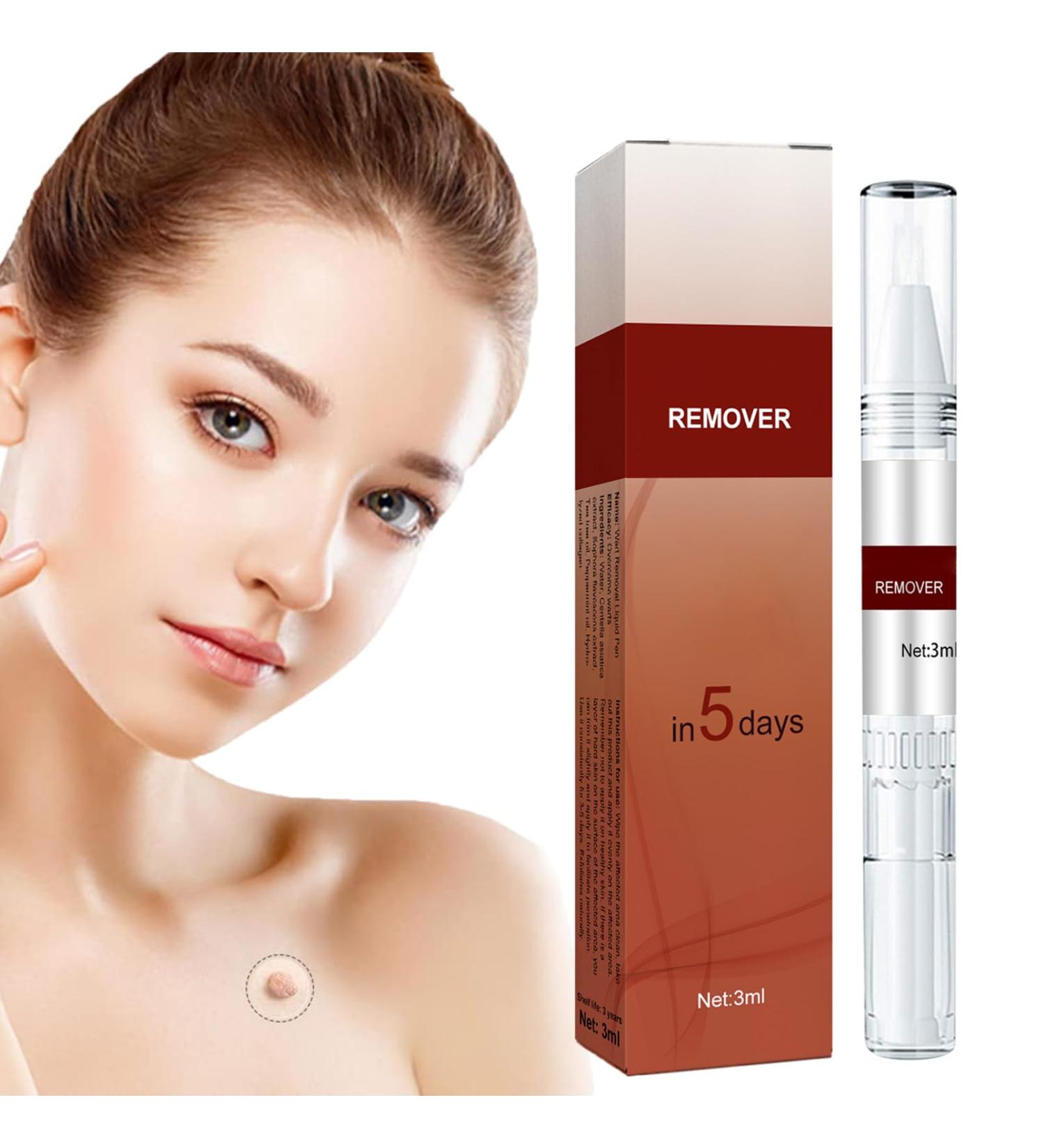 Skin Tag & Moles Remover Pen - Quick and Easy Wipe Off Solution for All Skin Types - Buy Online on GoSupps.com