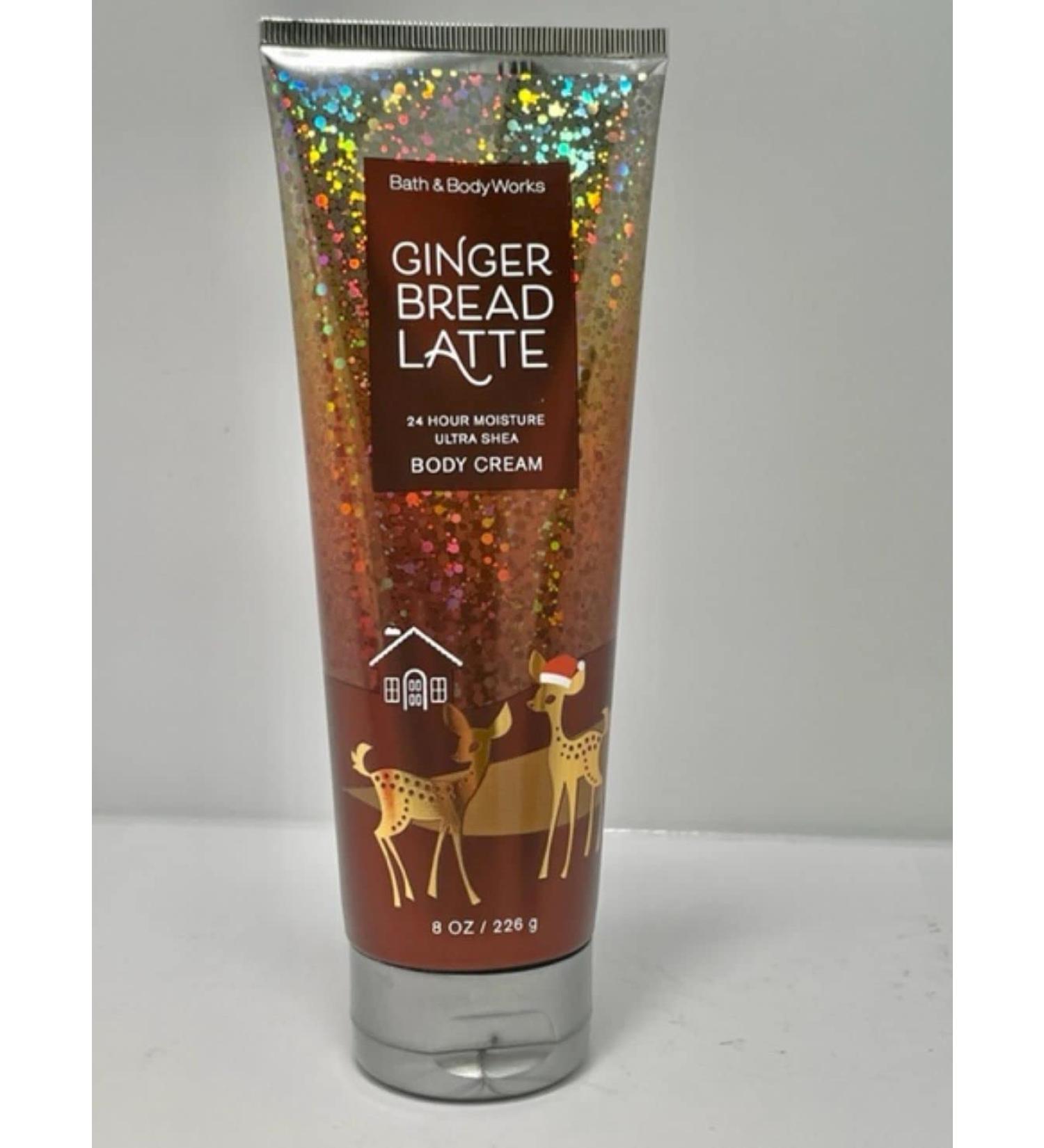 Bath and Body Works Gingerbread Latte Body Cream 8oz Full Size - Brown - Buy Online on GoSupps.com