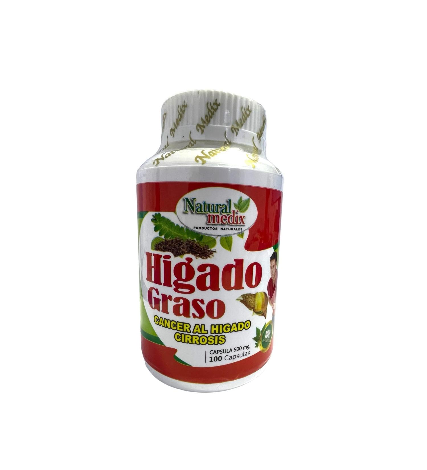 Natural medix H gado Graso Suplemento Herbal con Alcachofa Sangre de Drago y Boldo 100 C psulas | Liver Support Supplement with Artichoke Dragon s Blood & Boldo 100 Capsules