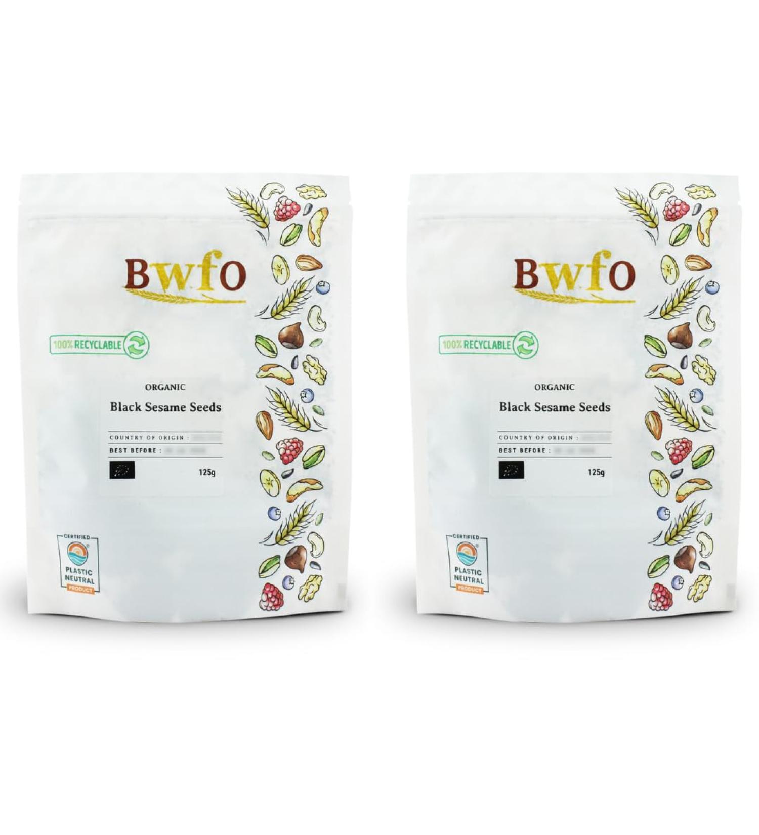 Organic Black Sesame Seeds 250g (BWFO)