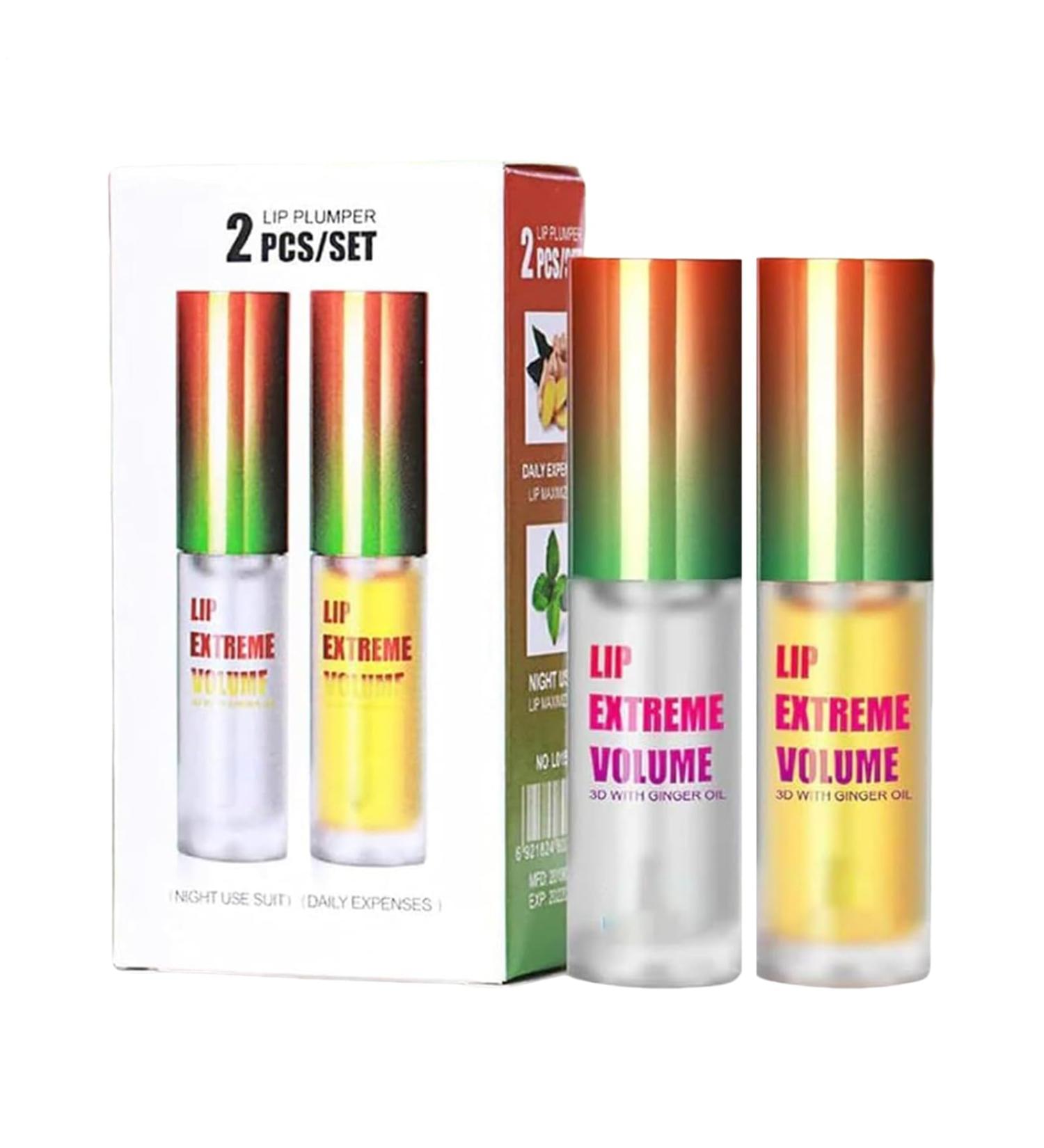  Fravsiu Lip Plumper Moisturizing Booster Instant Lip Enhancer Non Greasy Formula Long Lasting Hydration Natural Fullness Suitable for Morning and Night Use Beauty Necessity - Buy Online on GoSupps.com