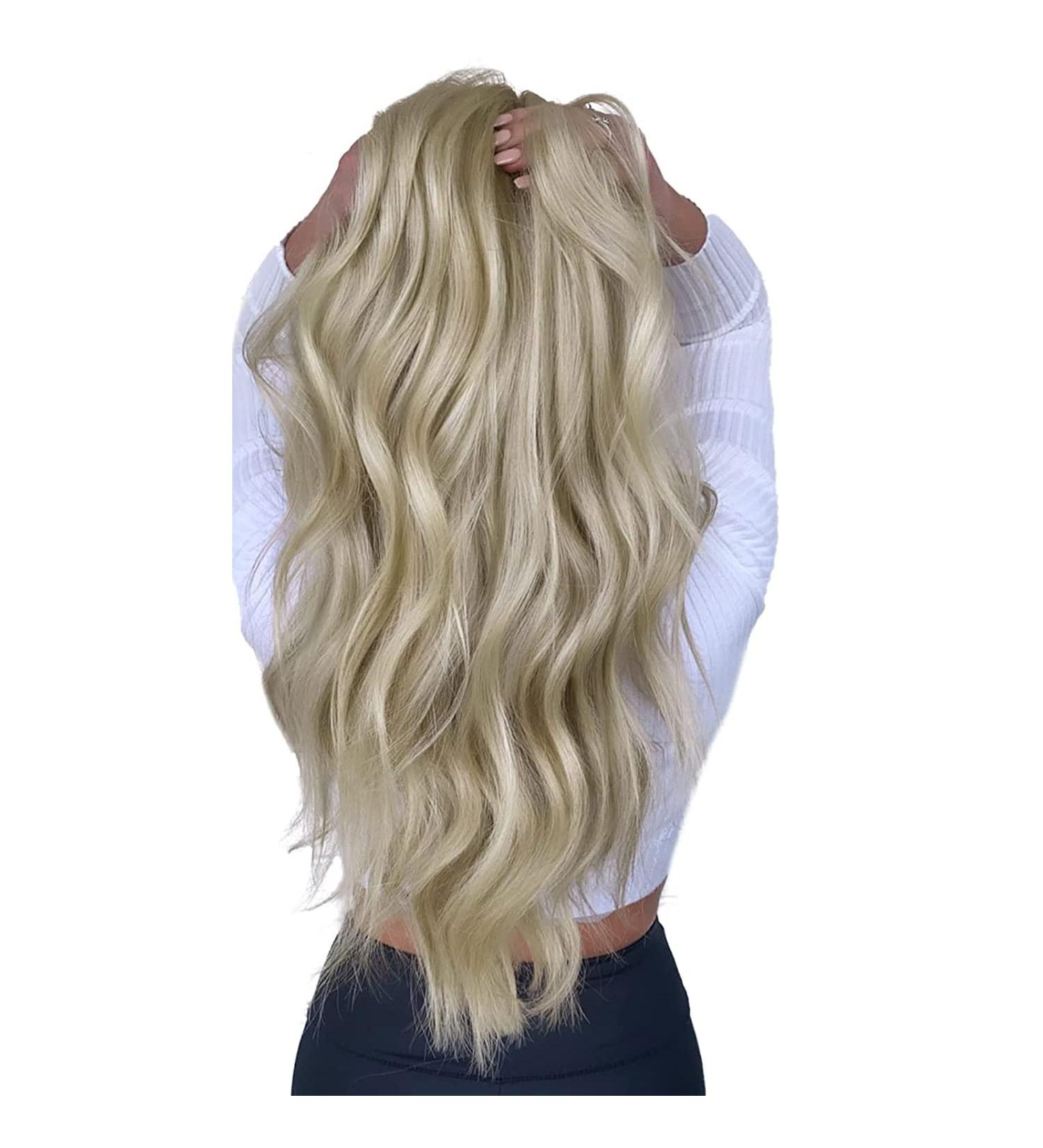 FSHINE 1G/S Balayage Microring Extensions | Remy Real Hair 45cm - Light Brown to Blonde Cold Fusion Hair Extensions #19/8/60 - Buy Online on GoSupps.com