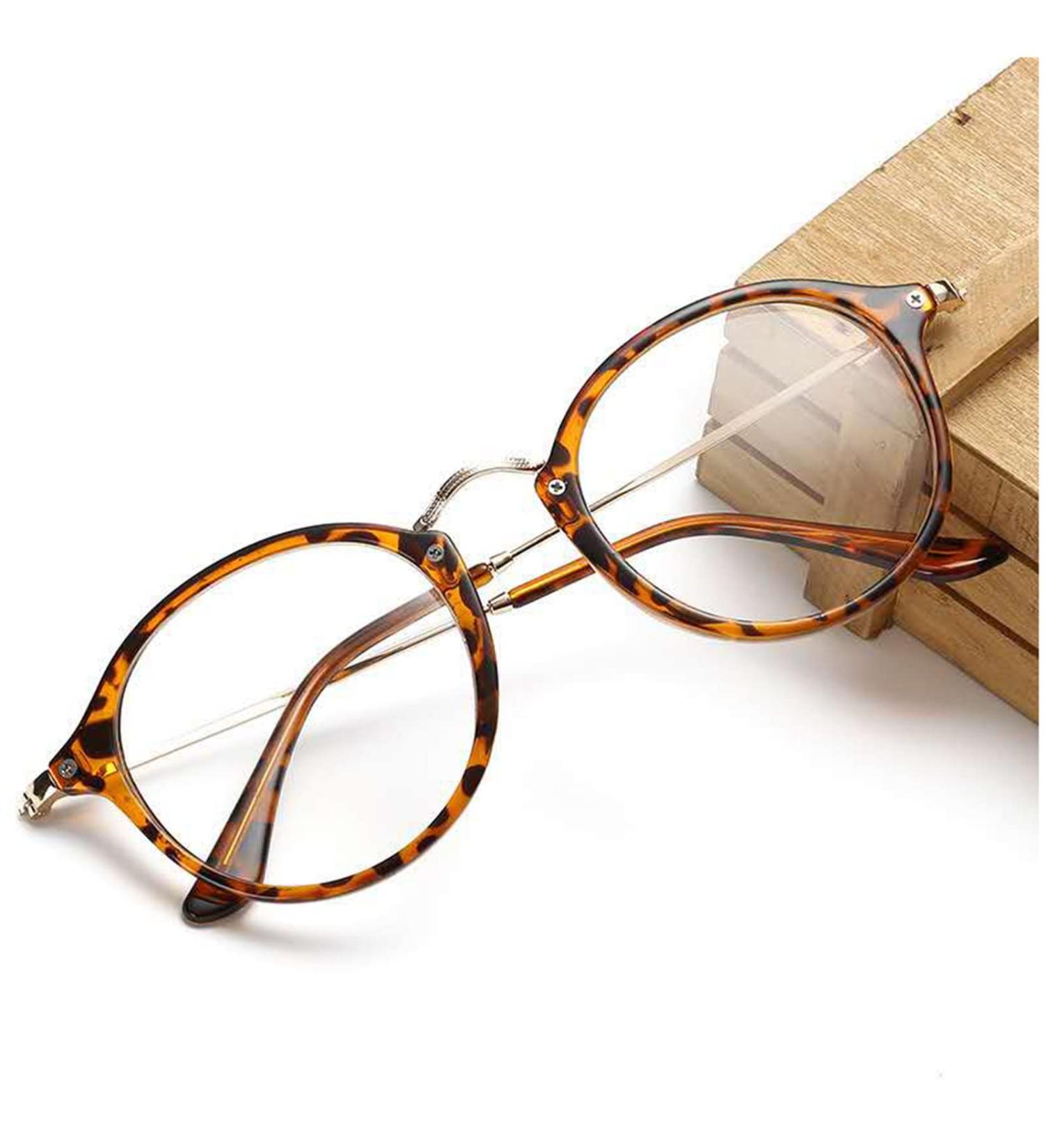 TBHOME Reading Glasses for Round Frames - Anti-Blend Computer Readers for Men & Women - Flexible Light & Comfortable Tortoise - 2.5 Magnification - Buy Online on GoSupps.com