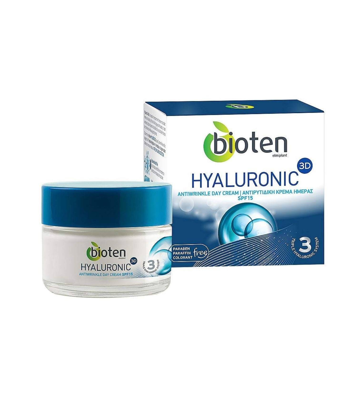 Bioten Hyaluronic 3D Antiwrinkle Day Cream - SPF 15 50 ml