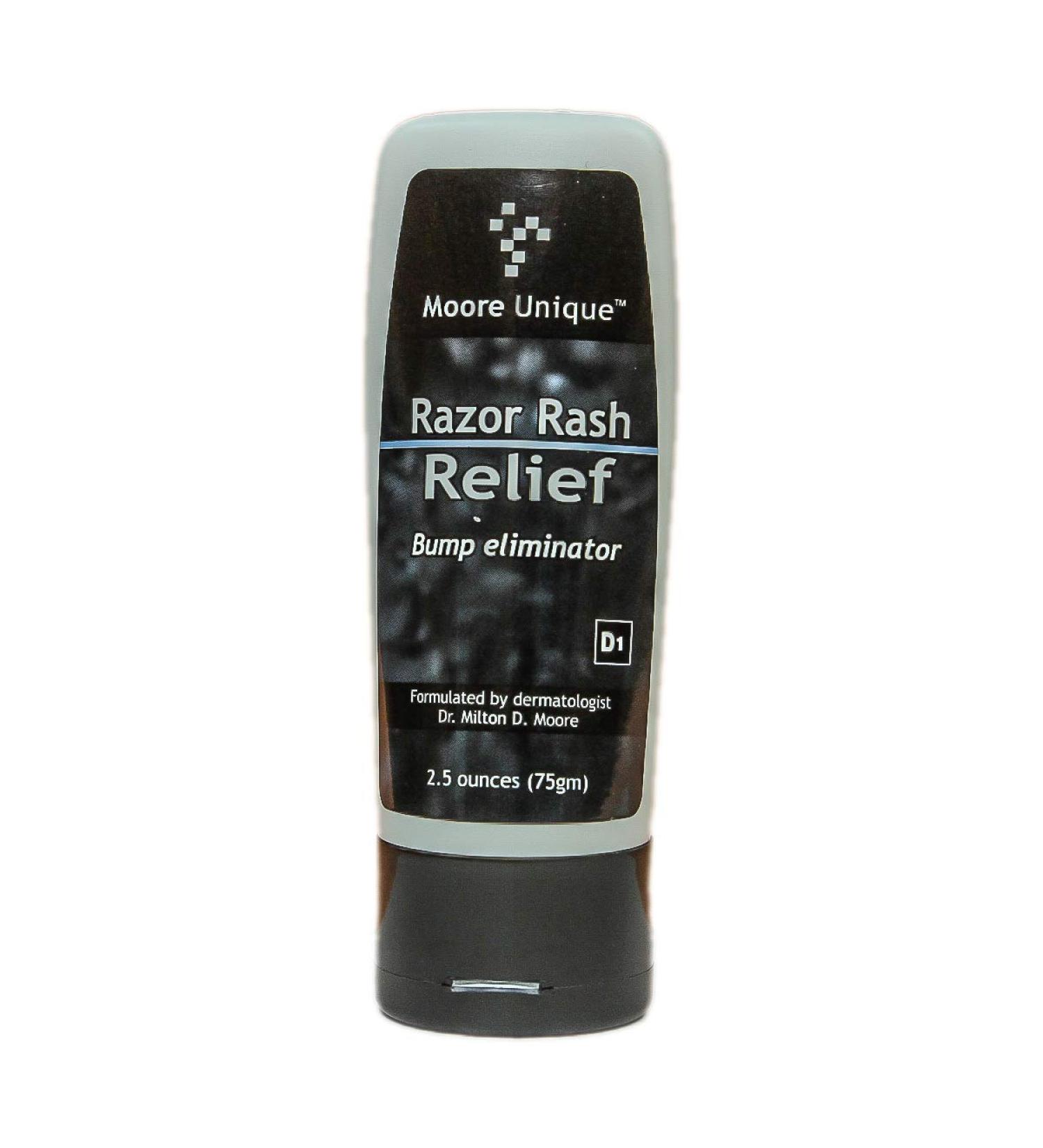 Moore Unique Razor Rash Relief (2.5 oz) - Soothing Blue Formula - Buy Online on GoSupps.com