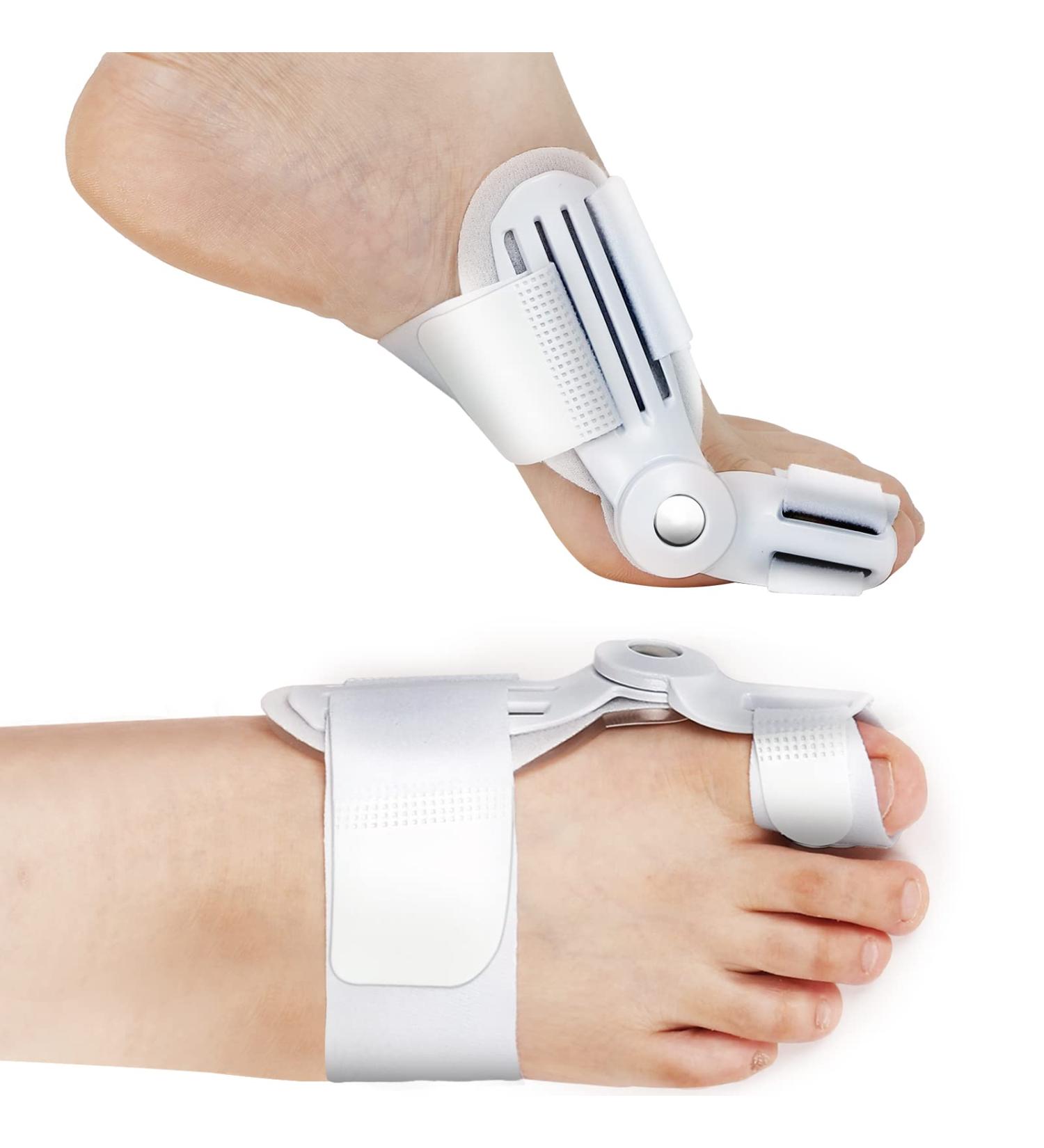 Bunion Corrector for Women and Men - Orthopedic Hallux Valgus Relief with Toe Separators and Hammer Toe Splint Pad - Buy Online on GoSupps.com
