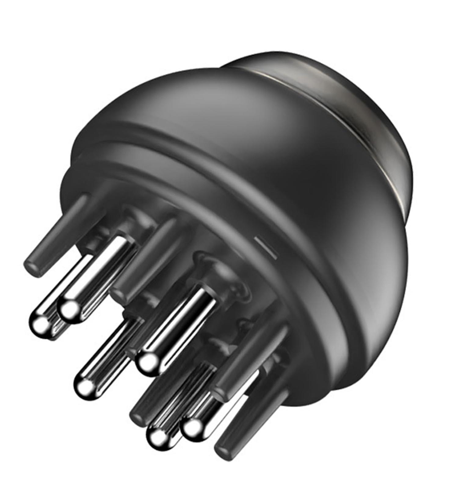 Mini Massage Comb for Scalp Care - Promotes Hair Growth & Reduces Stress | Black - International Shipping Available - Buy Online on GoSupps.com