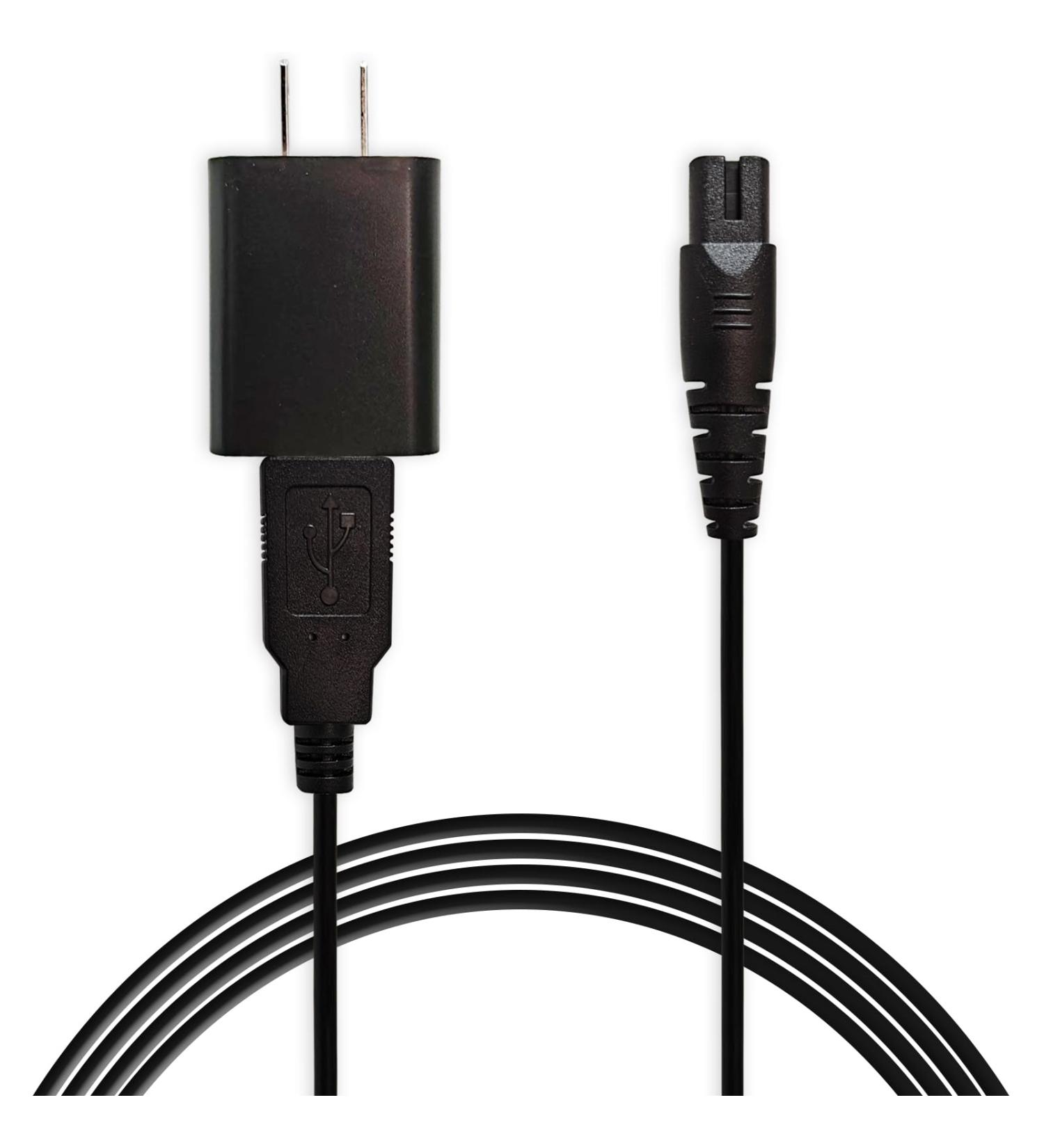Water Flosser Charger for Nicwell F5025 | COSLUS F5020E & Oralfree USB Cord Replacement Adapter Black - Buy Online on GoSupps.com
