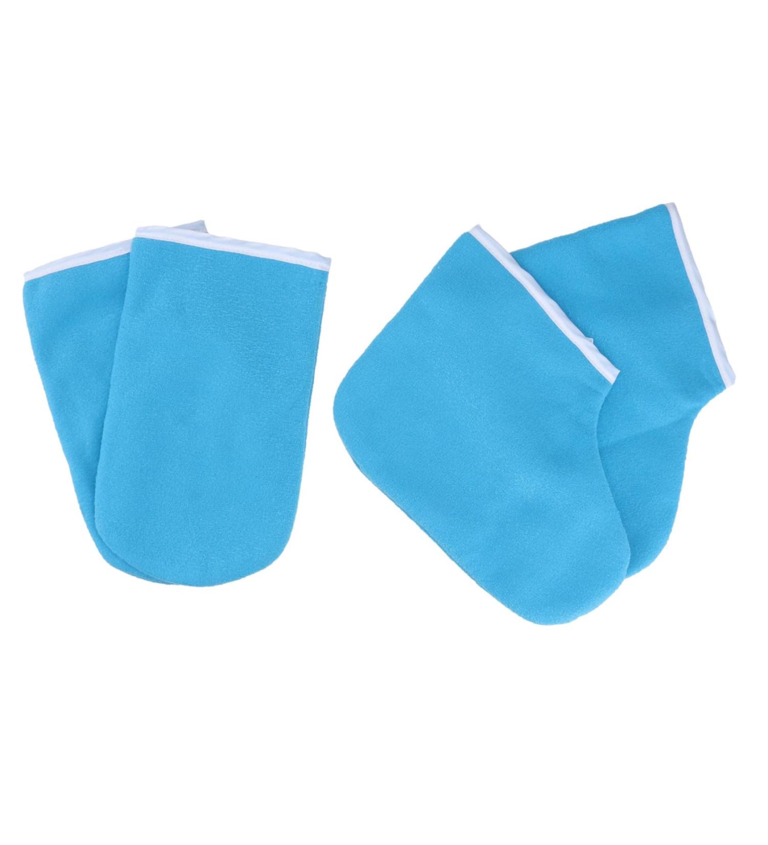 Beavorty 2 Sets Paraffin Wax Work Gloves paraffin accessories Cotton Mittens Paraffin Wax Warmer Mittens wax socks paraffin glove wax gloves paraffin gloves hand cover comfortable - Buy Online on GoSupps.com